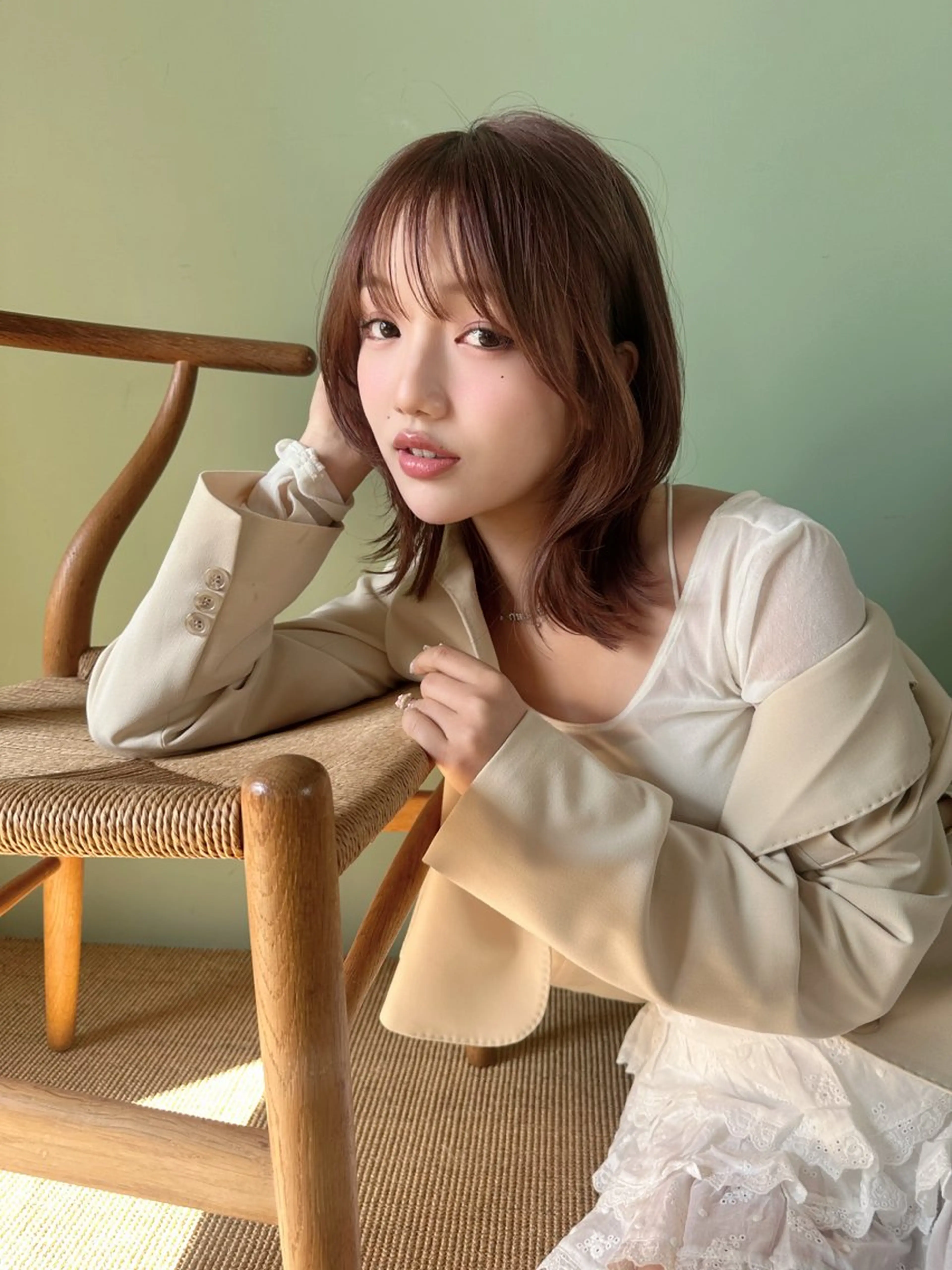 外ハネカット＋ダメージレス保湿トリートメント✨の写真