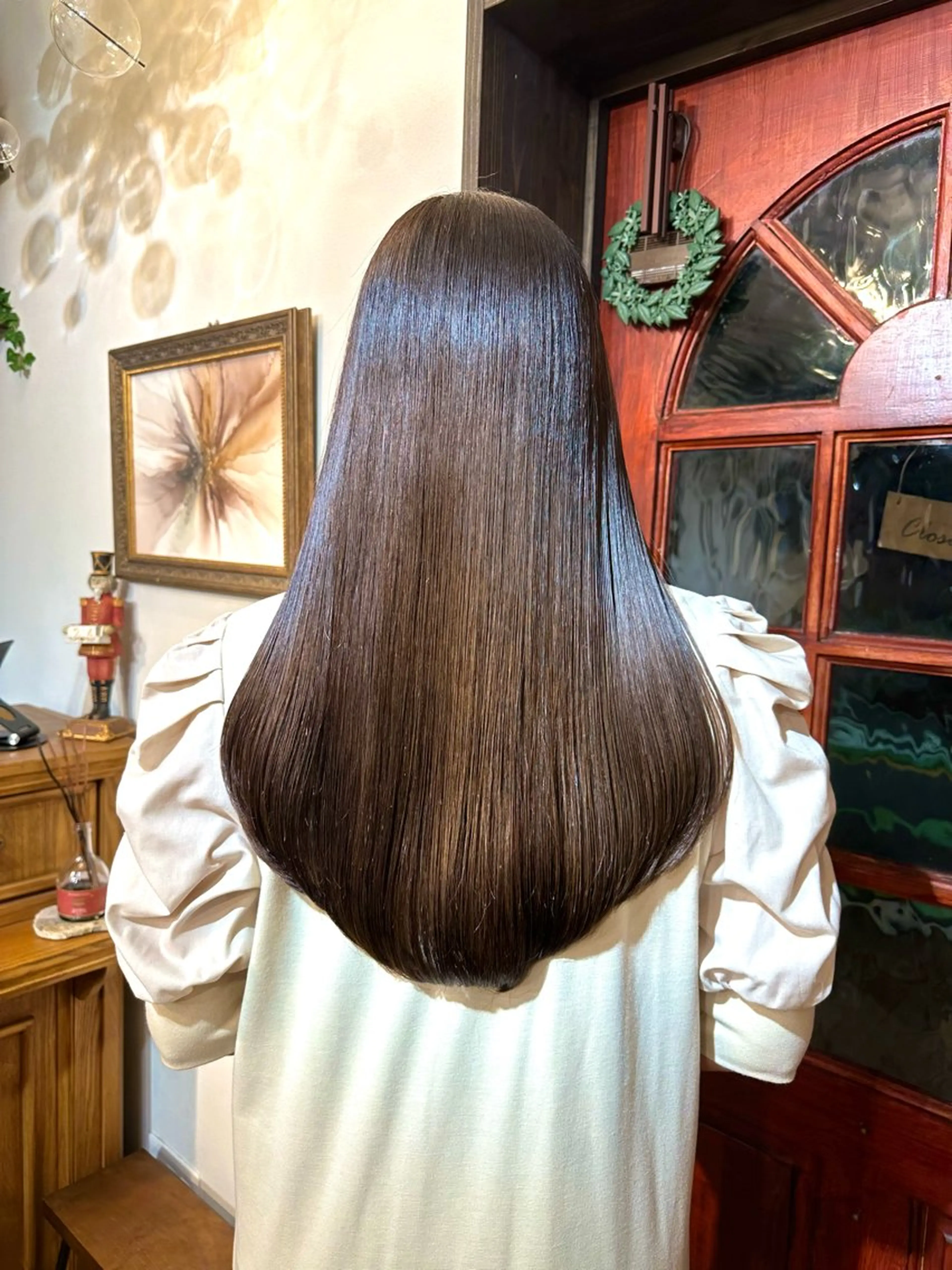 ロング カット ヘアカラー トリートメント 伏田 遼馬のヘアスタイル