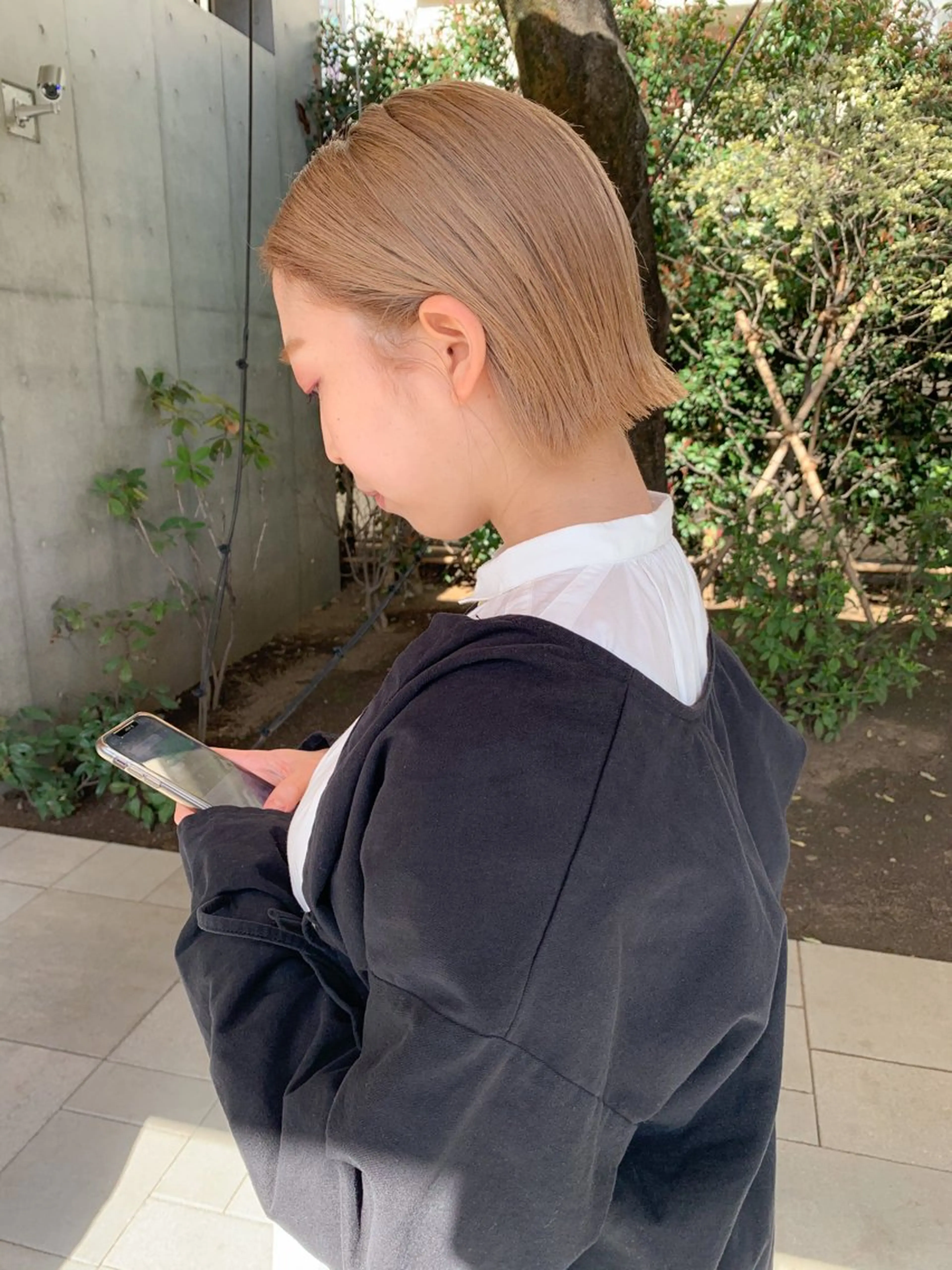 カラー レディースパーマ モデル募集RIKOのヘアスタイル