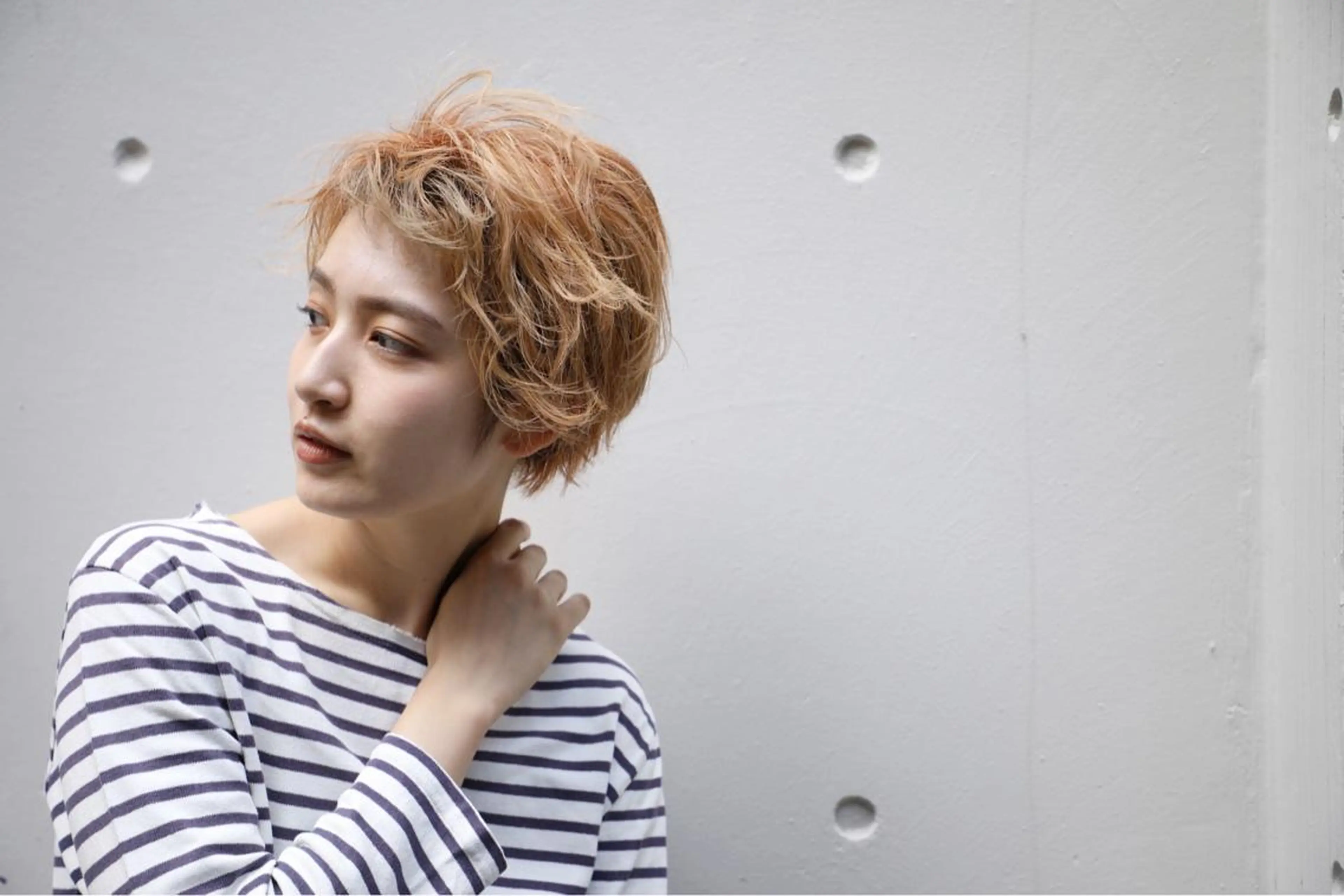 ショート ヘアカラー トリートメント 小澤大輔 YOLO hairのヘアスタイル