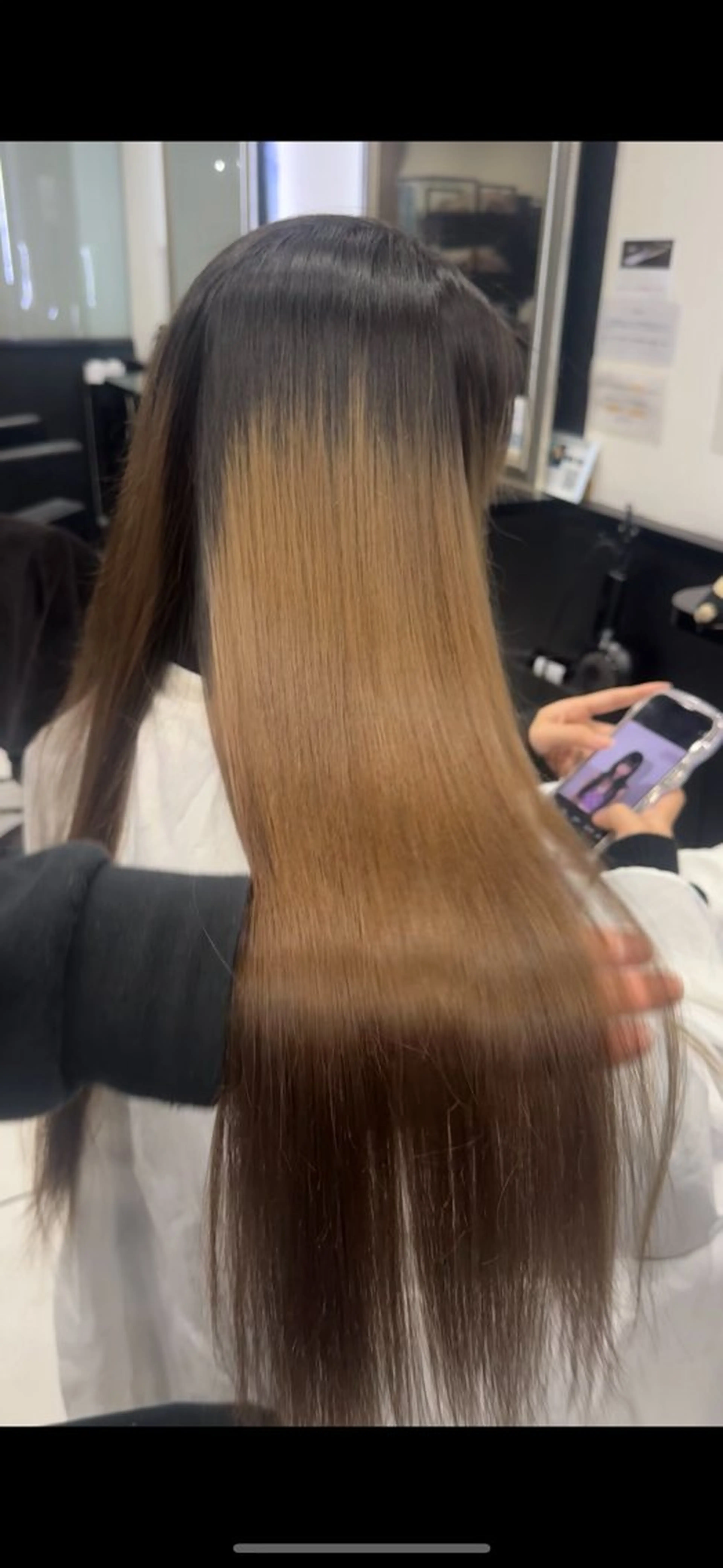 ロング 縮毛矯正 トリートメント 🦖店長🦖pino #しのだスペシャルのヘアスタイル
