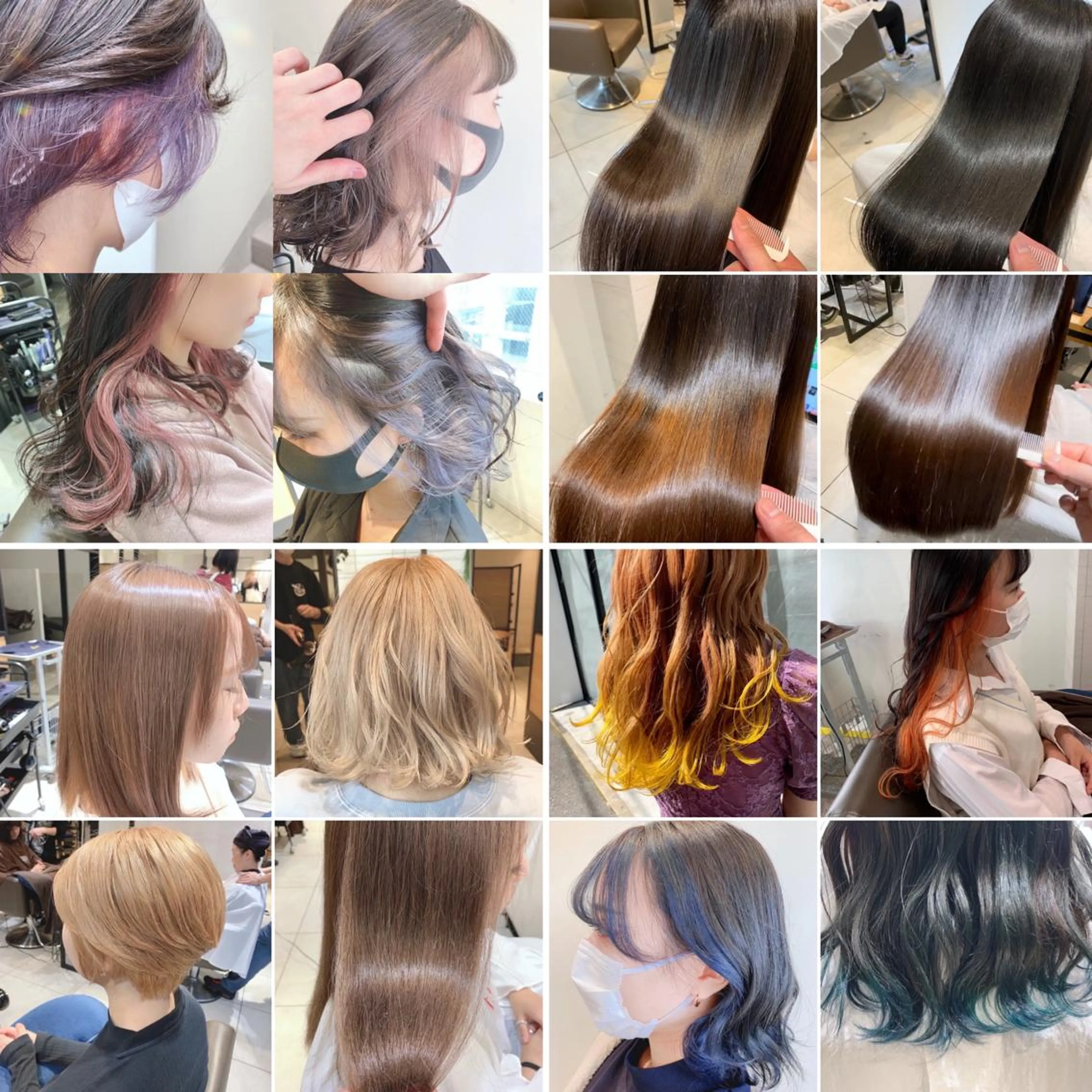 カラー 🌿earth亀有店 【緑髪のノブ】🌿のヘアスタイル