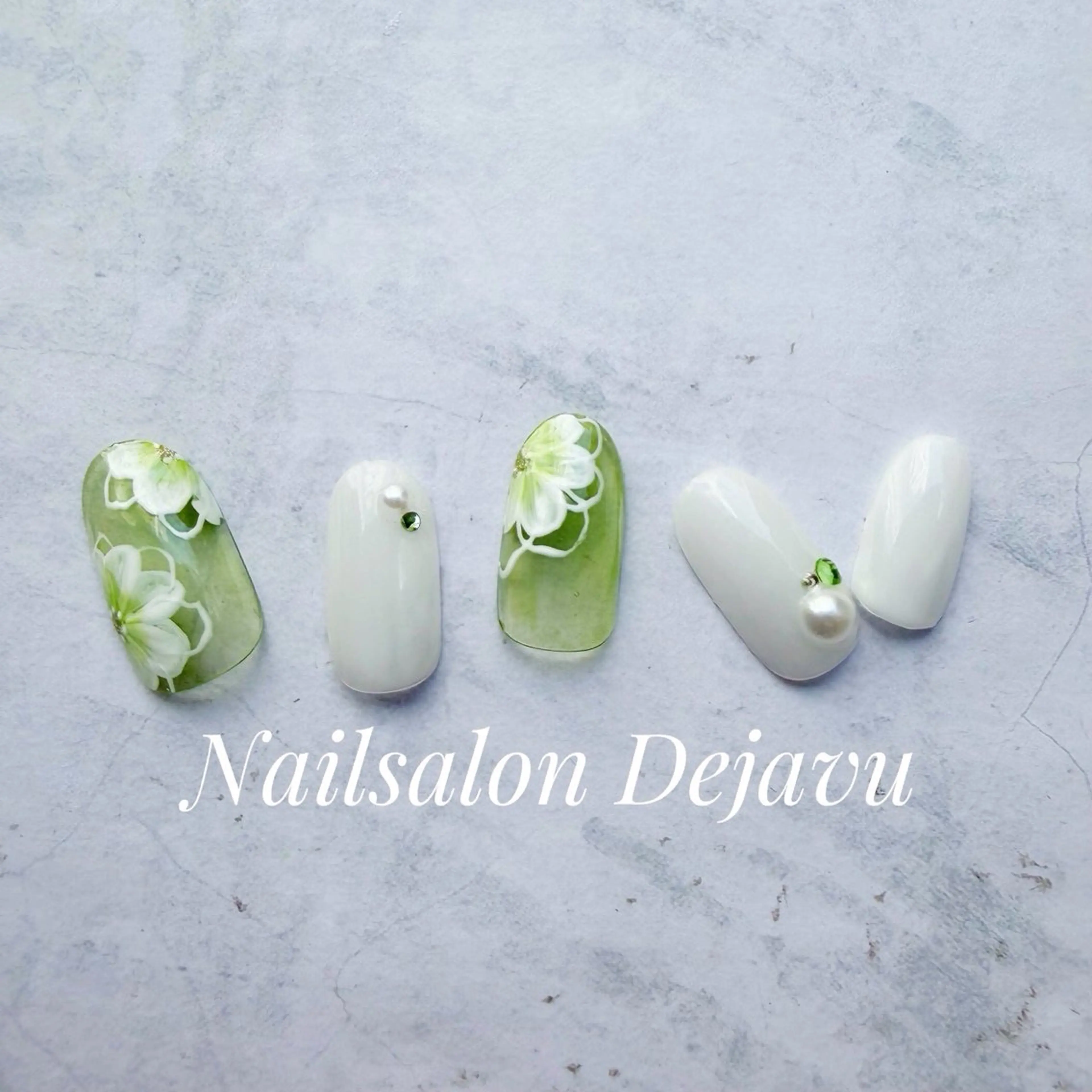 ネイル ハンドネイル Nail salon Dejavu 🌿のネイルデザイン