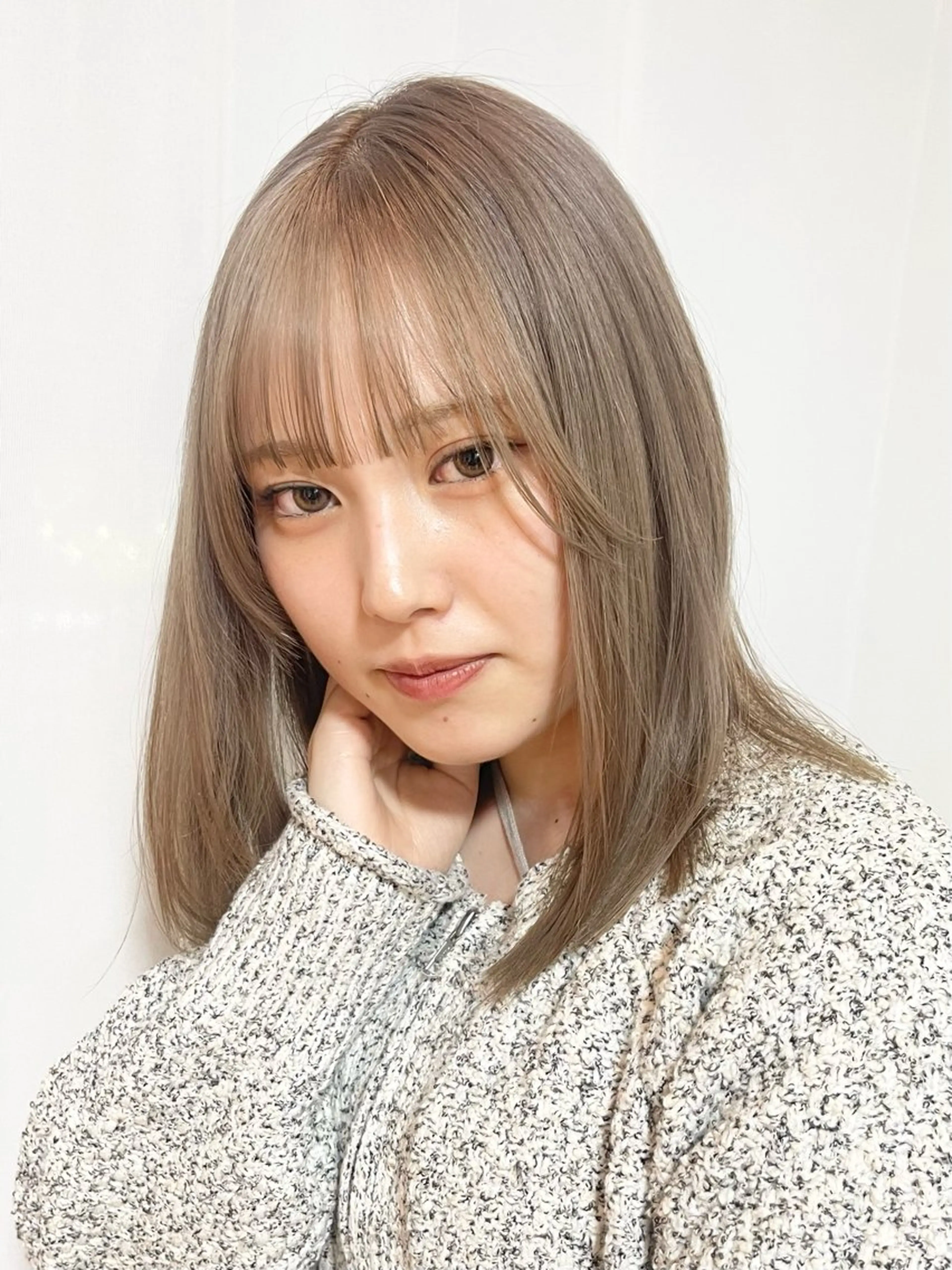 ミディアム ヘアカラー トリートメント 園田 渉 ◤SHIKIO◢のヘアスタイル