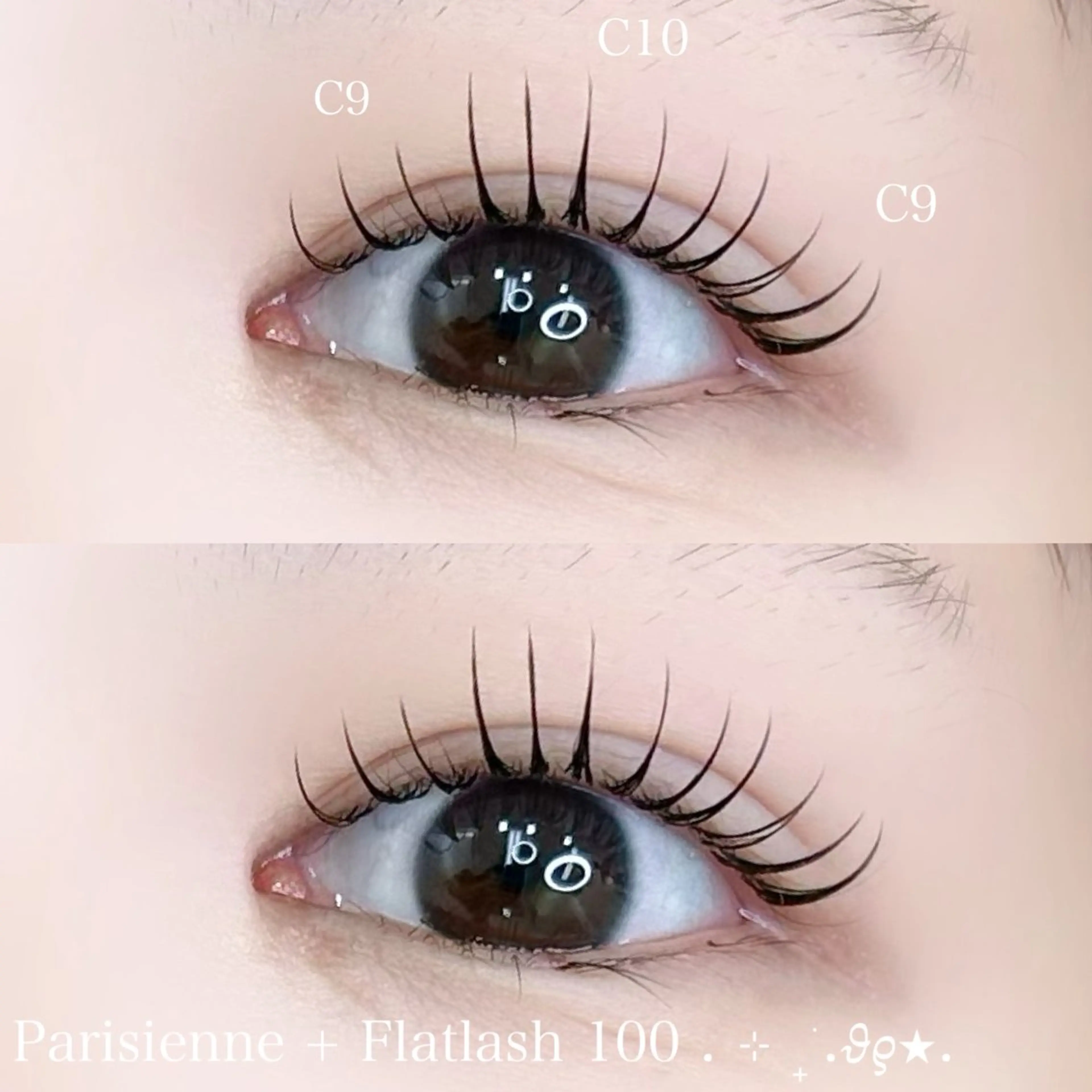 マツエク・マツパ mila ★彡hinaのマツエク・マツパデザイン