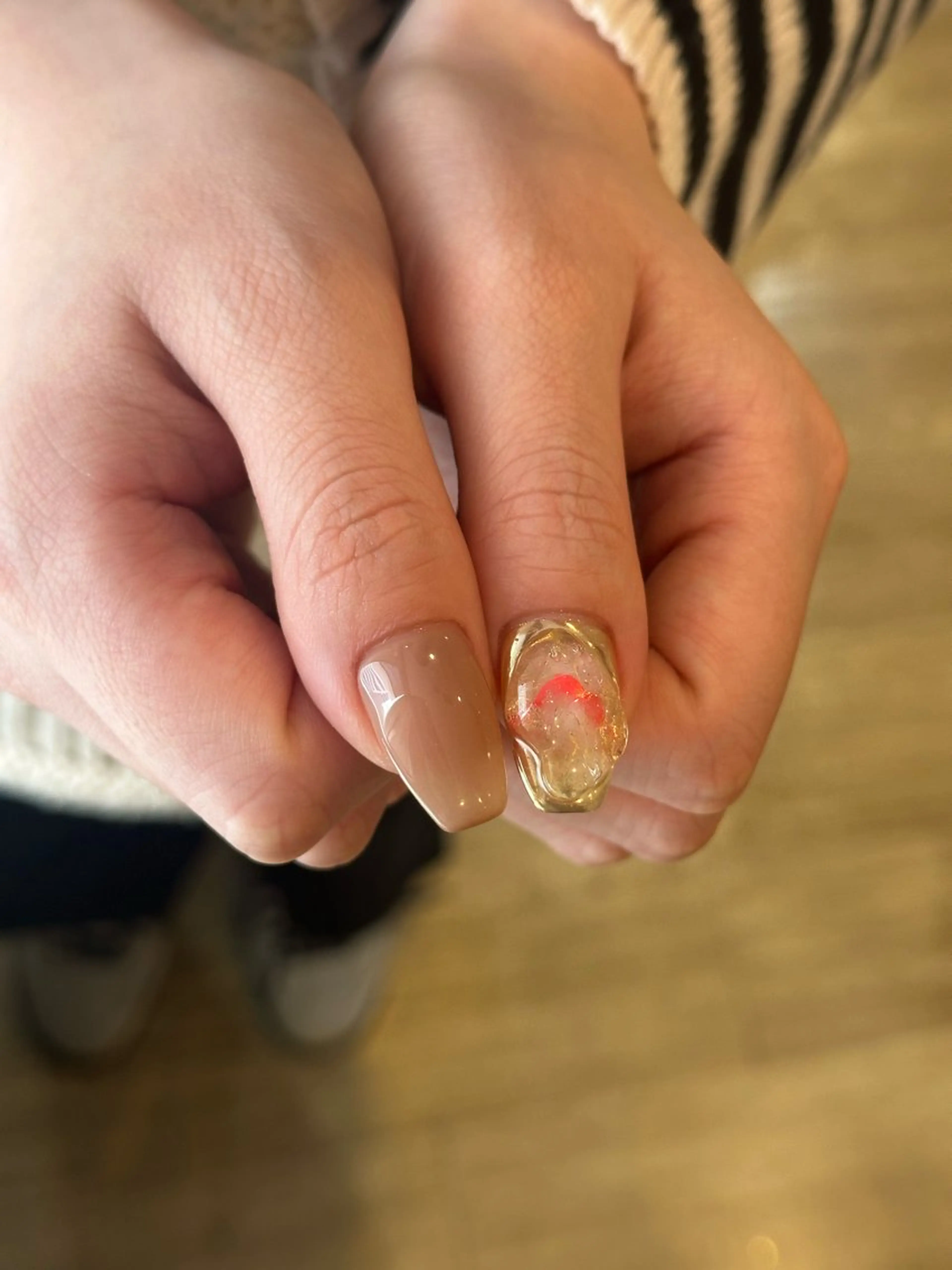 ネイル ニュアンスネイル ハンドネイル Natsuko 🪼のネイルデザイン