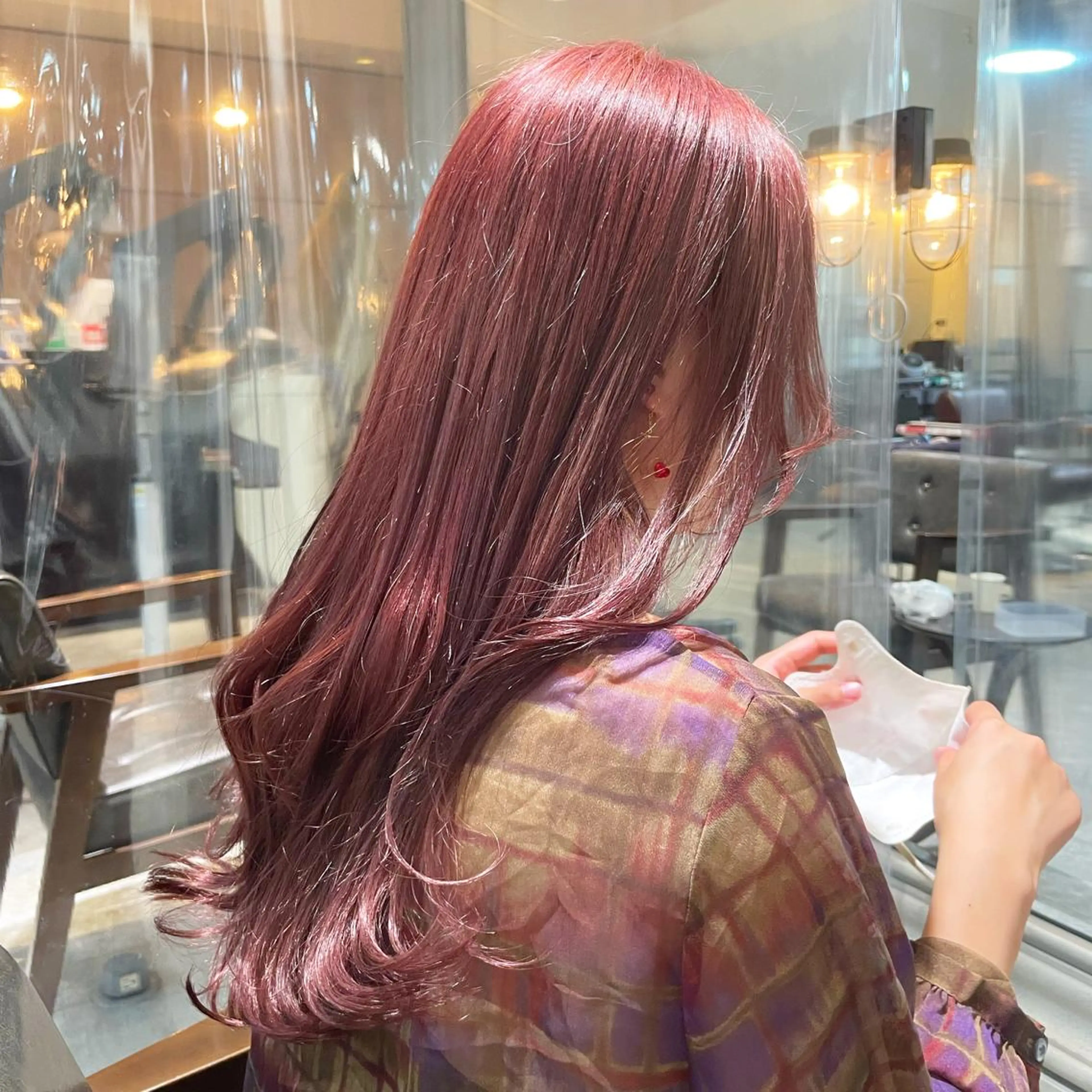 ミディアム カラー ヘアアレンジ ヘアカラー トリートメント ヘアセット 🌹TikTok４万 ﾌｫﾛﾜｰ🌹AKIのヘアスタイル