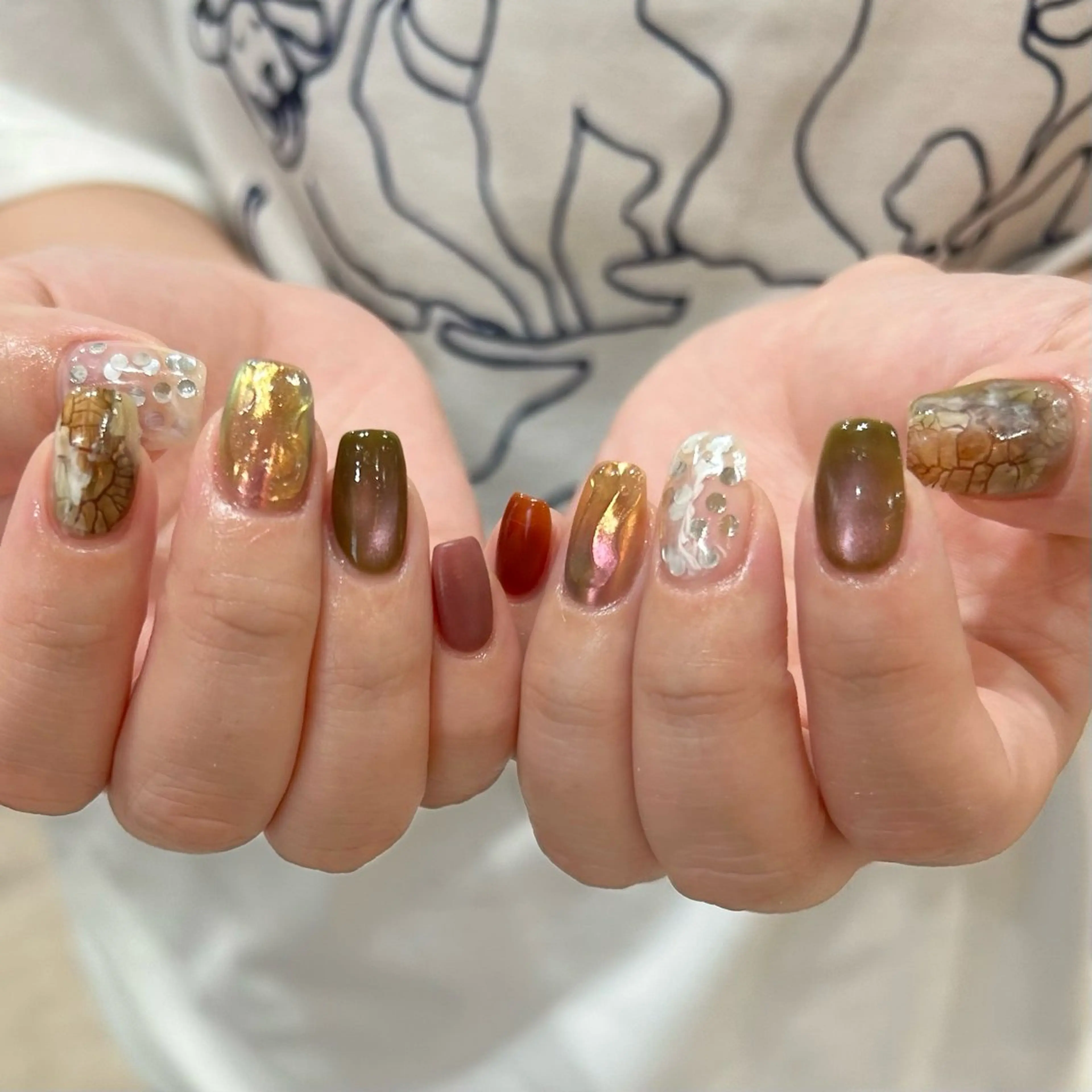 ネイル ジェルネイル パラジェル 春ネイル ハンドネイル shio ♡ GW空きありのネイルデザイン
