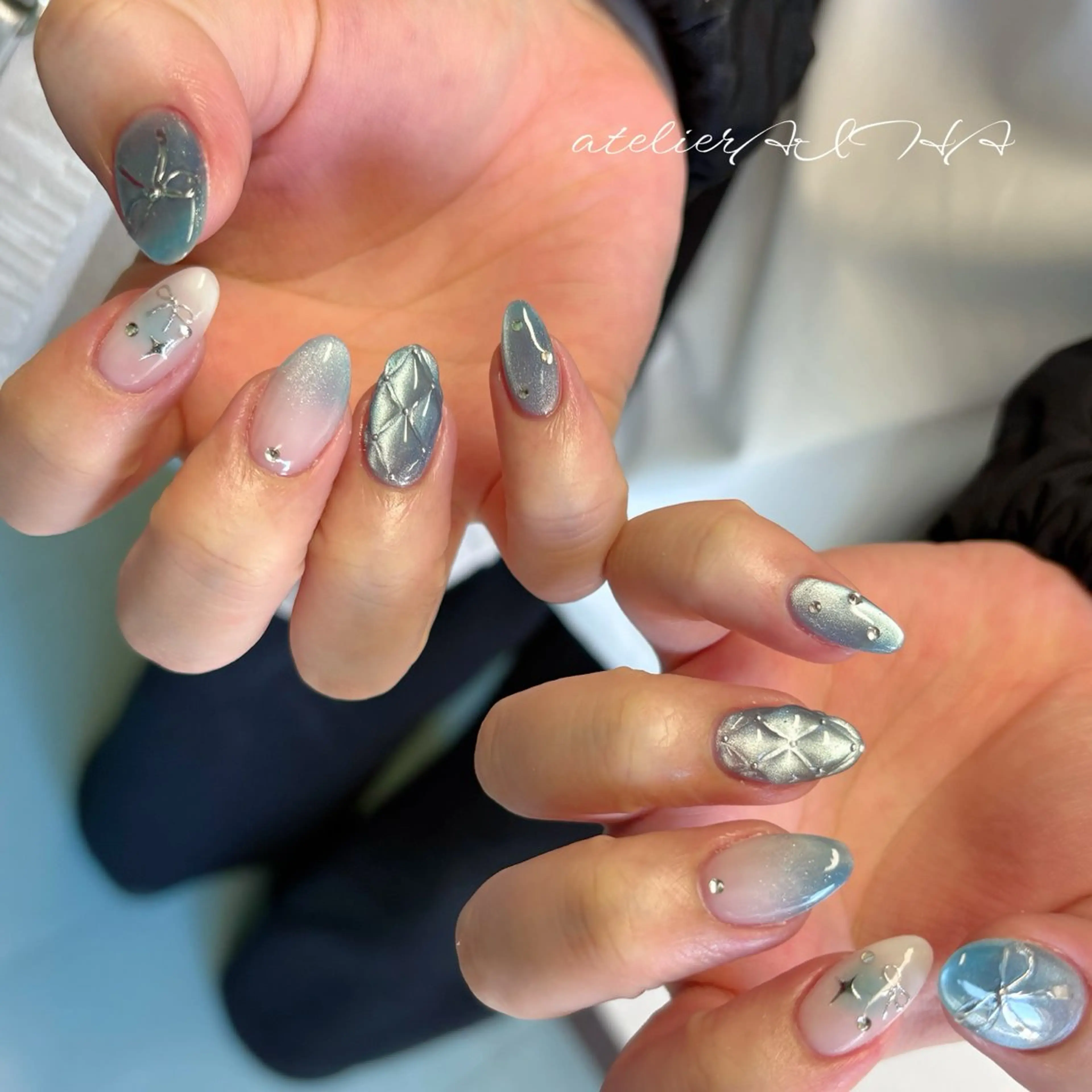 ネイル ハンドネイル アトリエAIHA所属・アトリエAIHA★ フィルイン推奨サロンのネイルデザイン