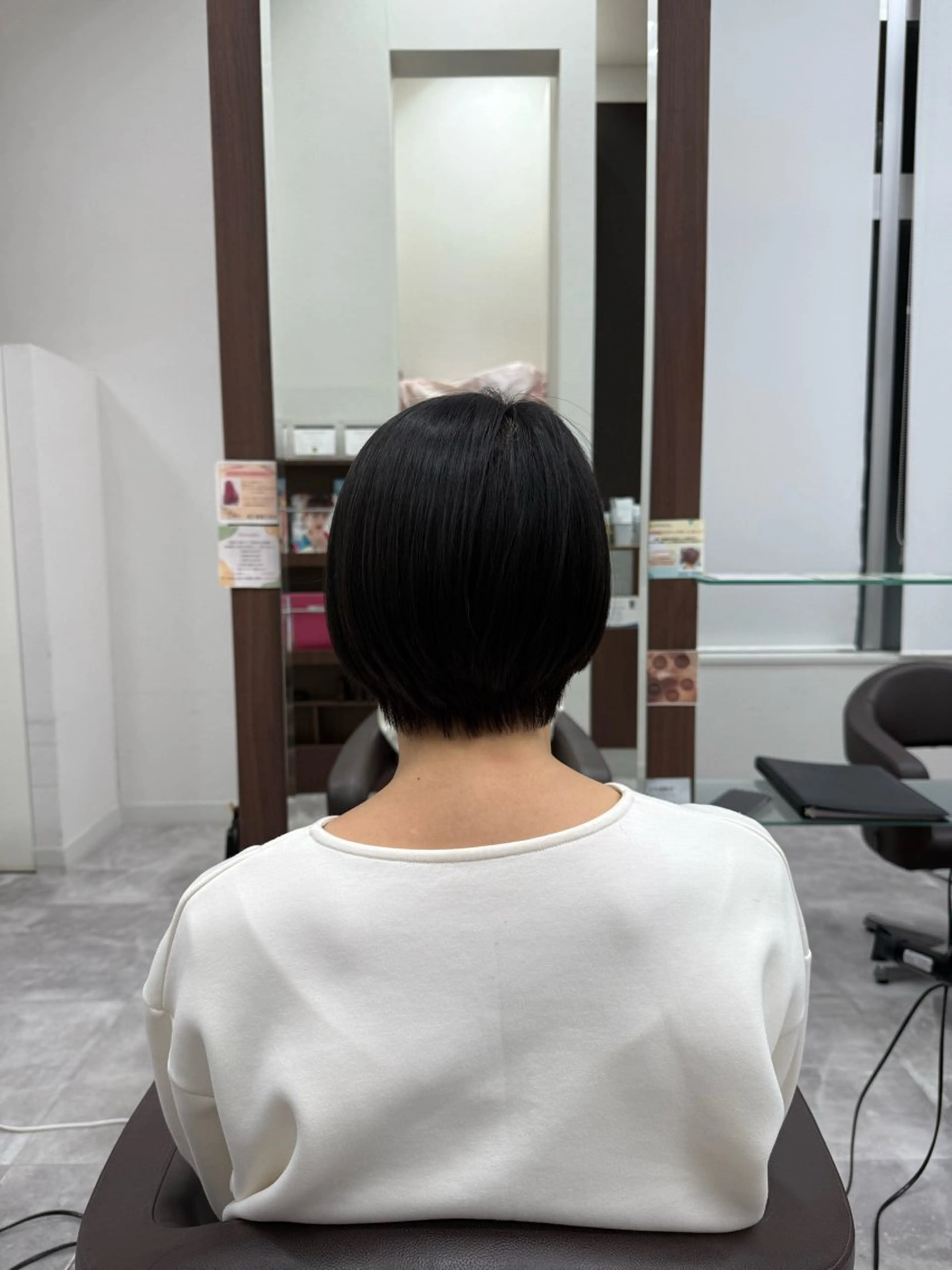 ショート イマムラ ナナのヘアスタイル