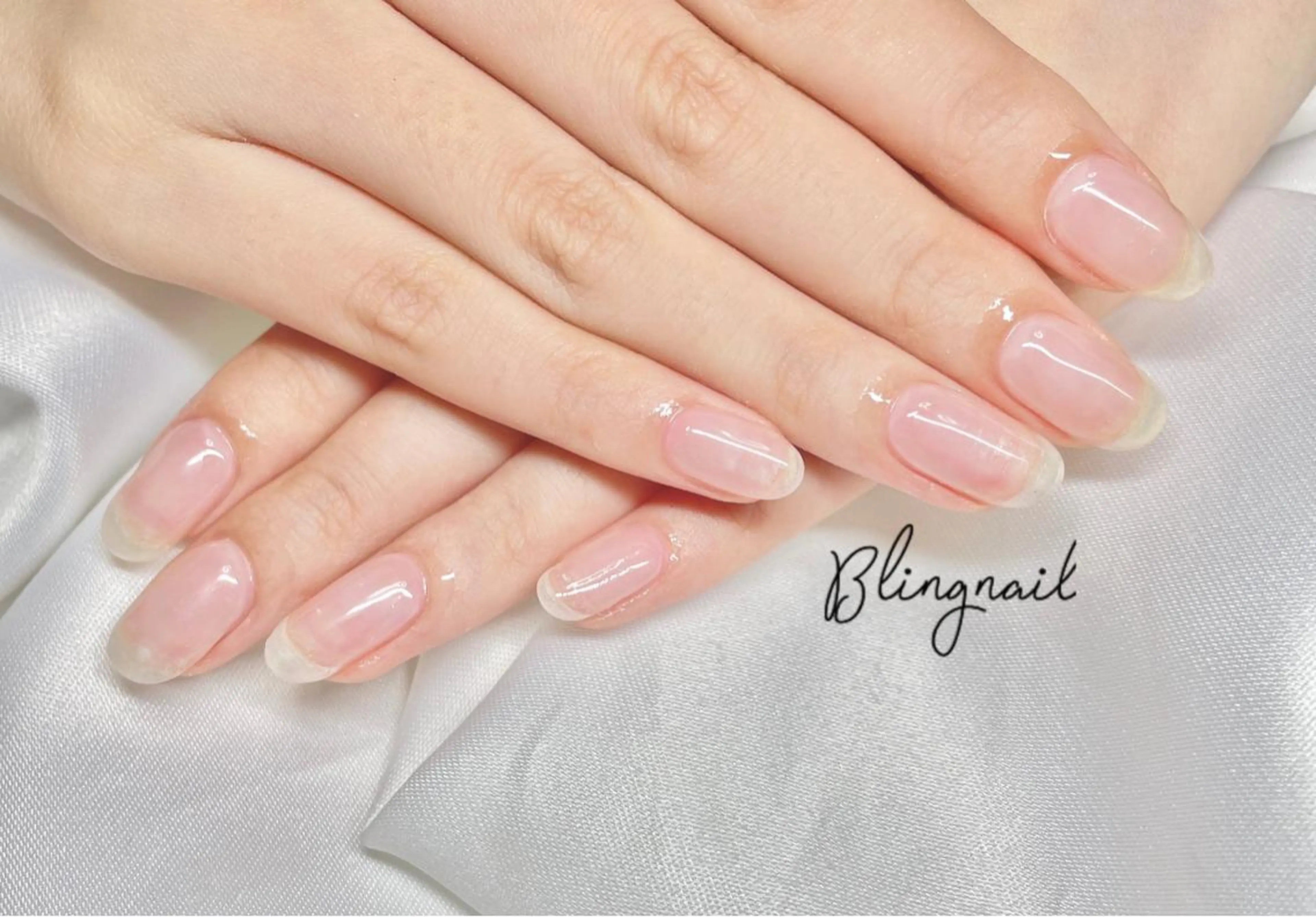 ネイル 23時まで❤︎韓国、 ワンホンネイルのネイルデザイン