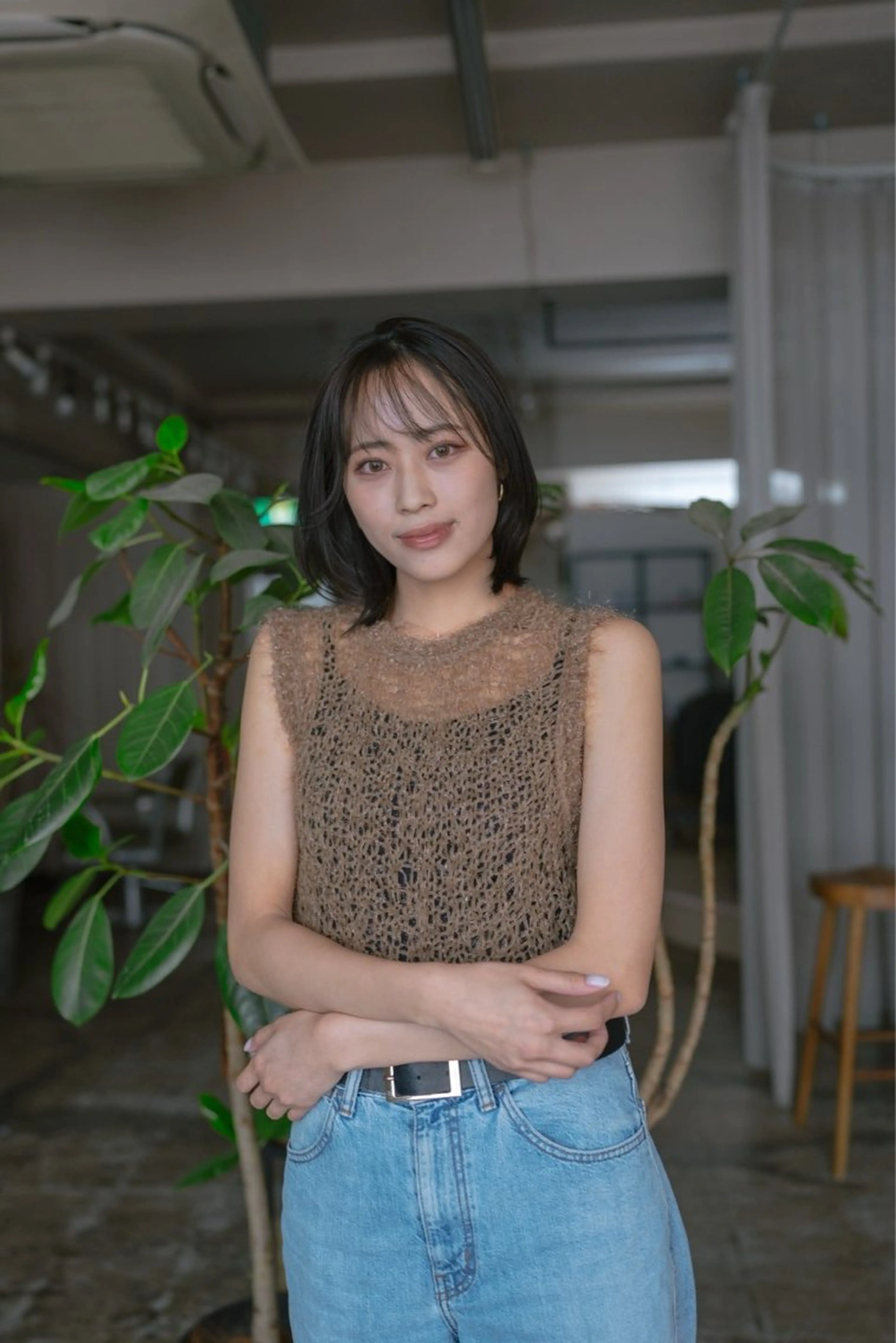 ミディアム TOE所属・K ojiのヘアスタイル