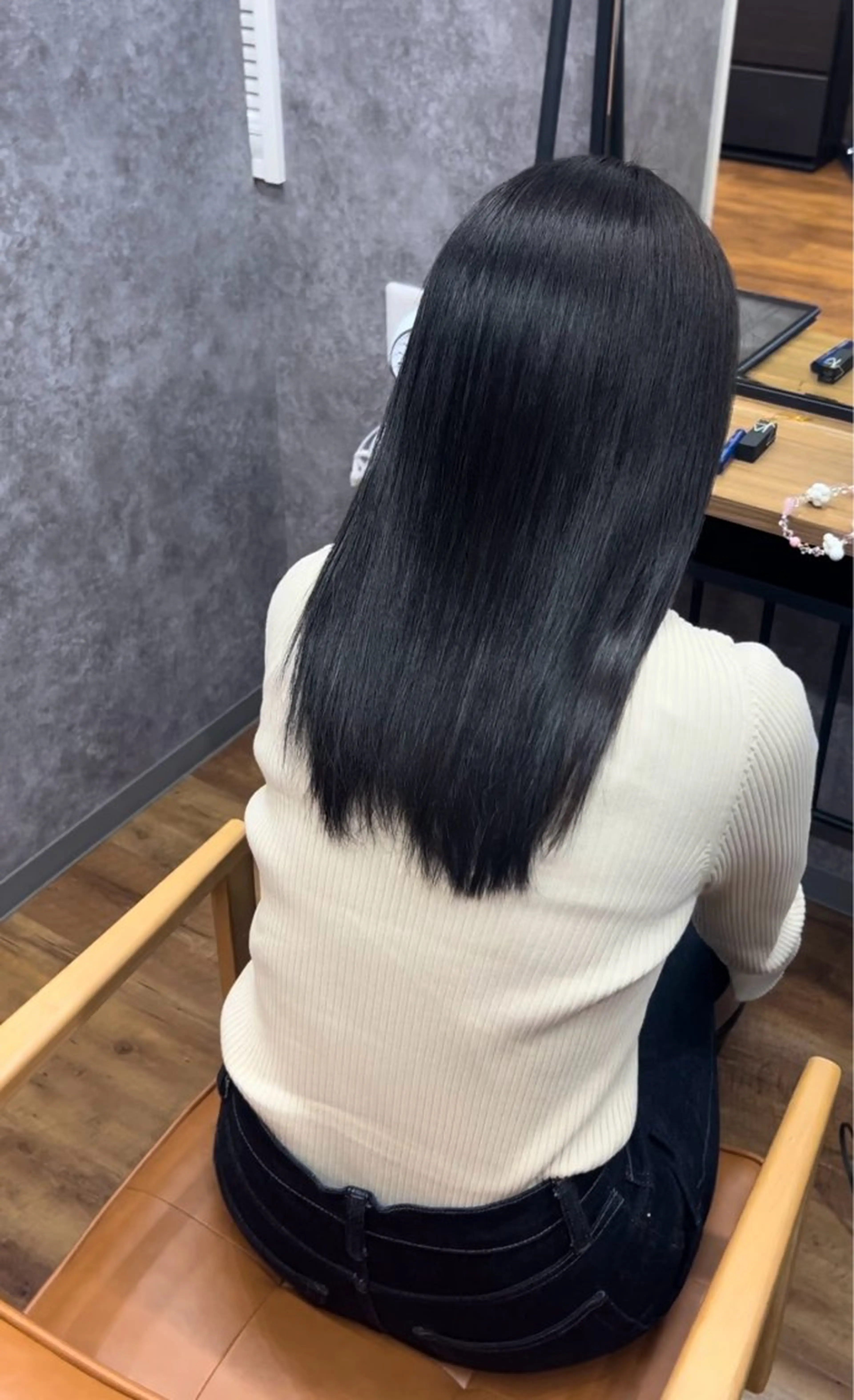 セミロング カット ヘアカラー トリートメント ヘアセット cocoa【ココア】船橋所属・cocoa船橋🦄 chinamiのヘアスタイル