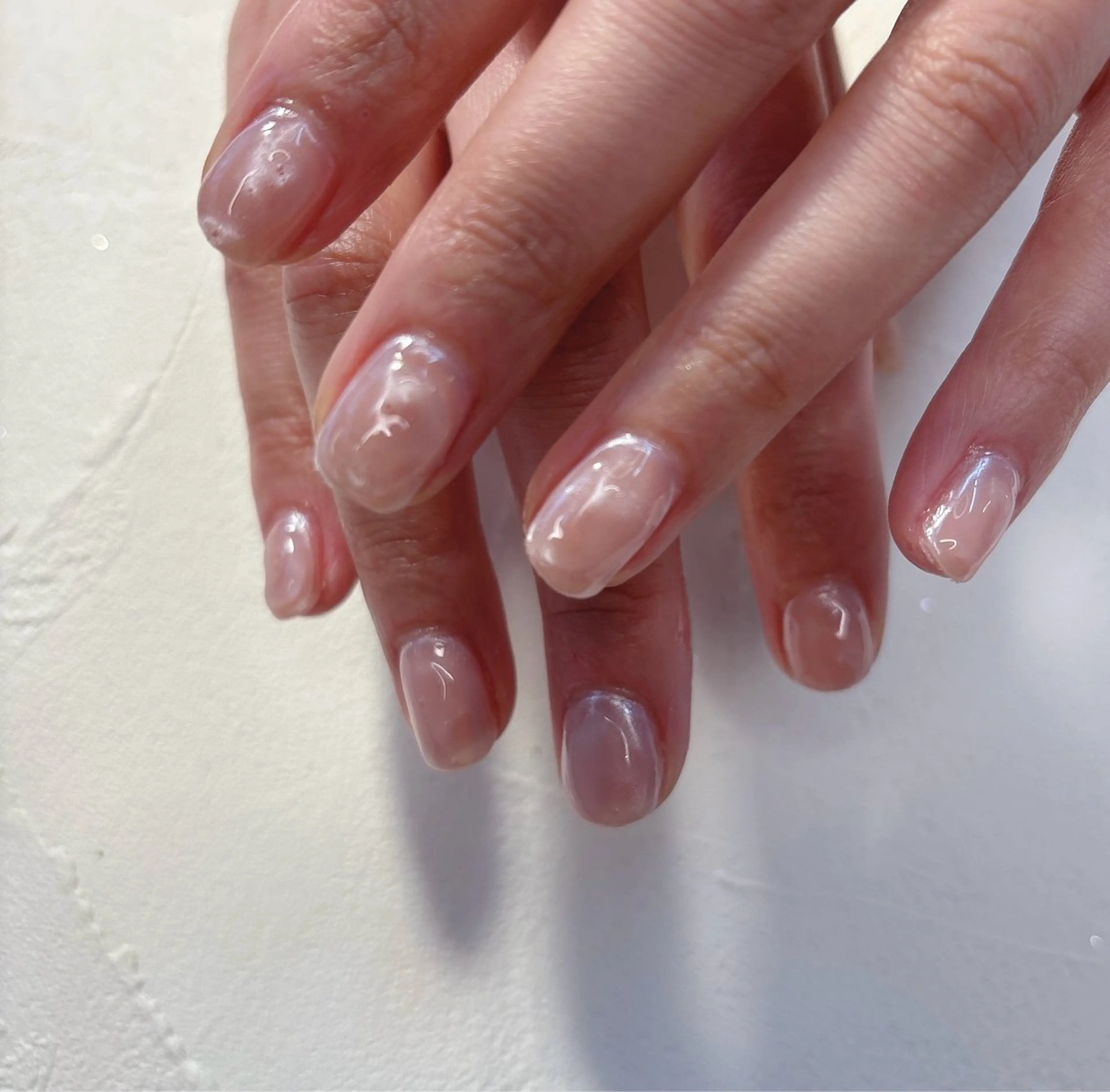 ネイル ミラーネイル ニュアンスネイル ハンドネイル nails 🎀meのネイルデザイン