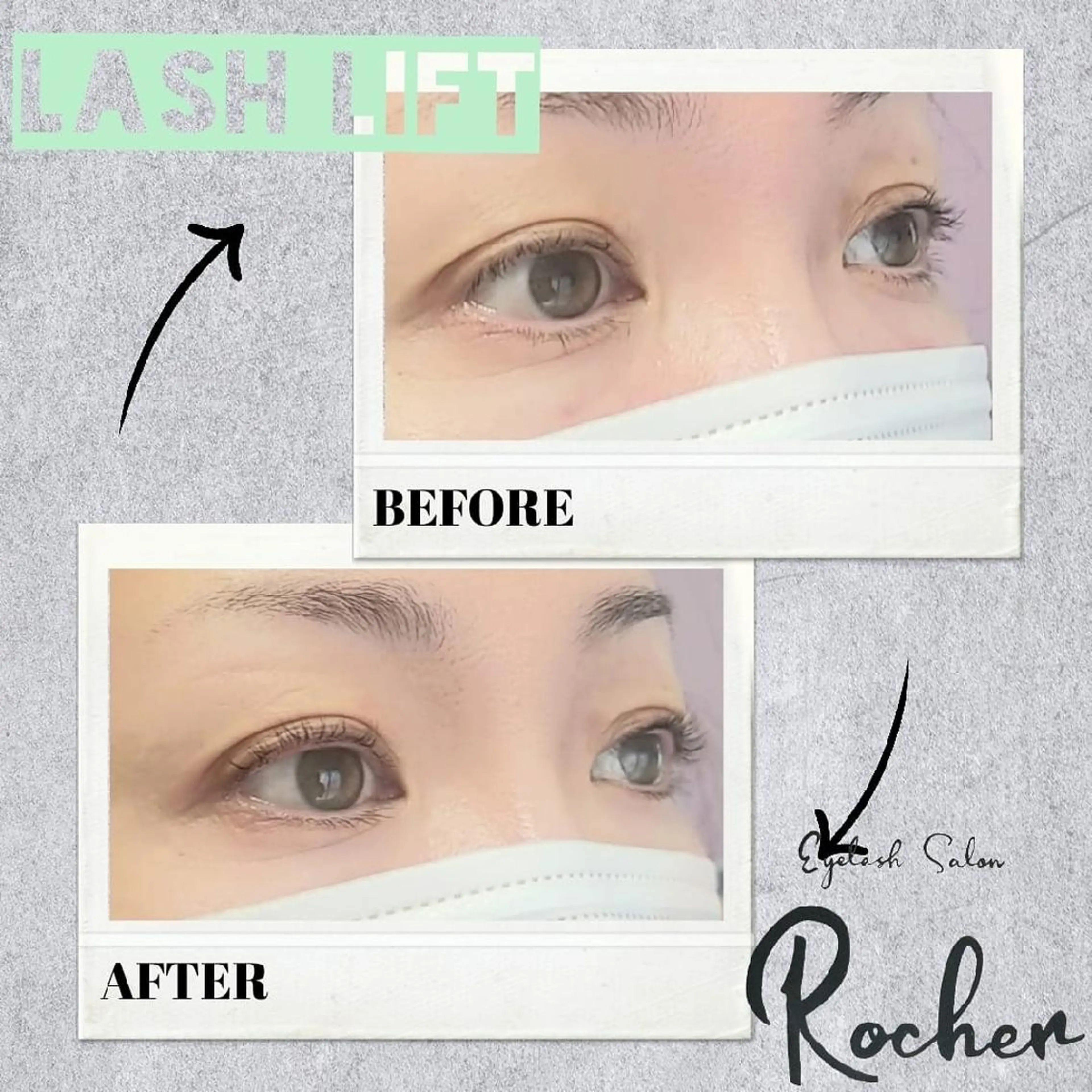 マツエク・マツパ Rocher 【ロシェ】のマツエク・マツパデザイン