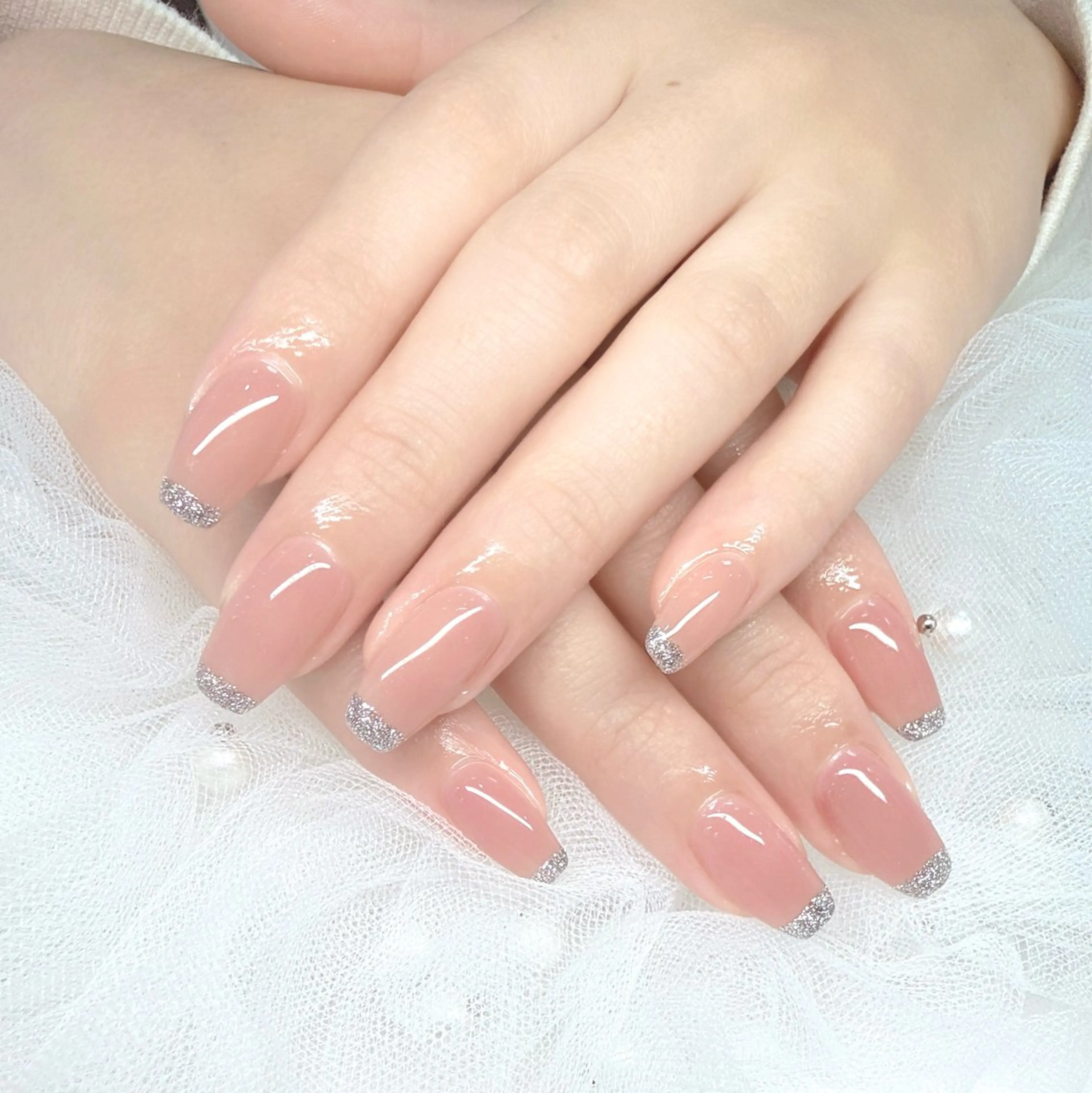 ケア＋ワンカラ＋フレンチキラキラの写真