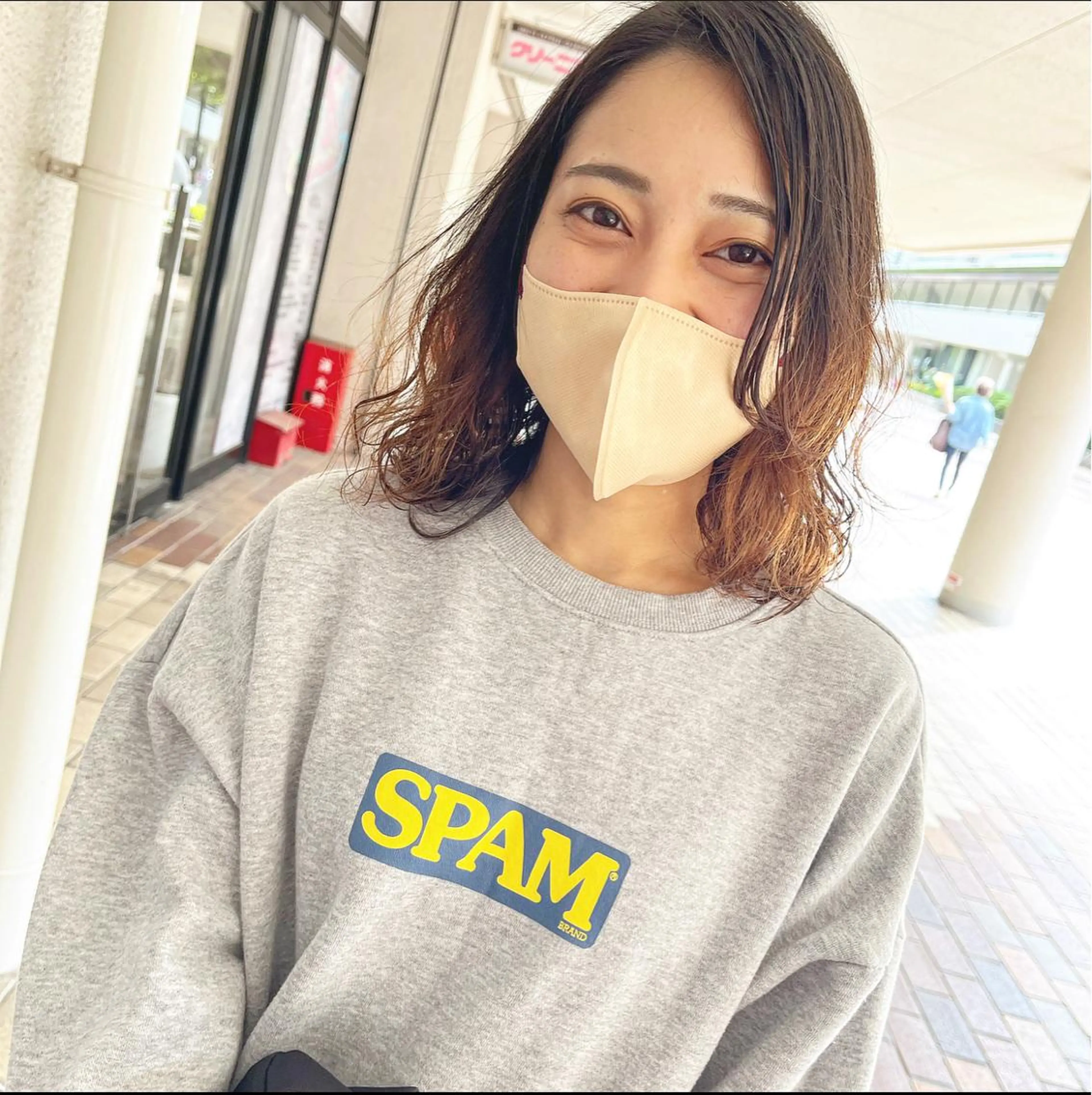 ミディアム カット パーマ トリートメント mEg hair creation新川崎店所属・荒川 ひなの 新川崎のヘアスタイル