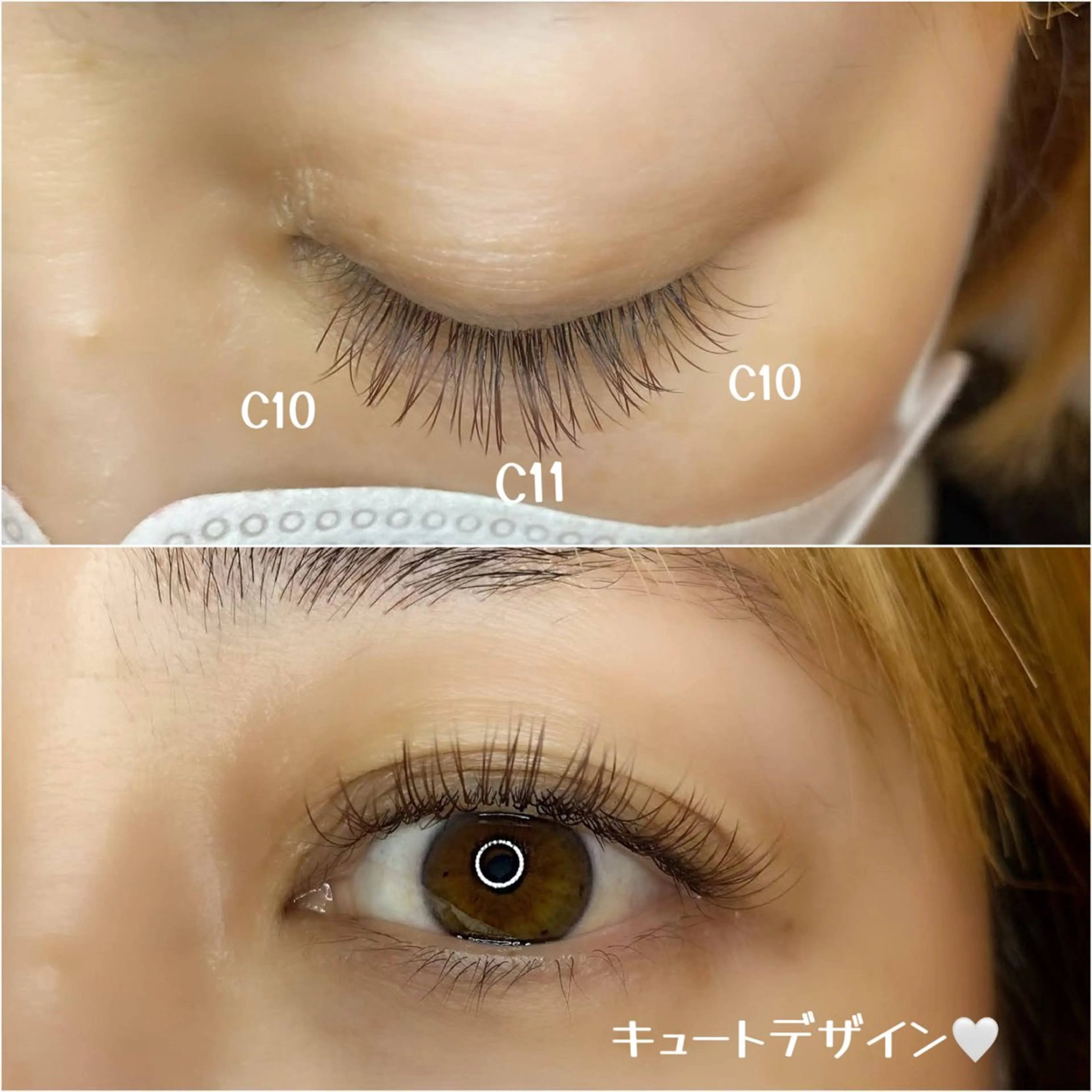 マツエク80本🔱フラットラッシュ使用🌼束感仕上げ🫧モデル様価格🤍の写真