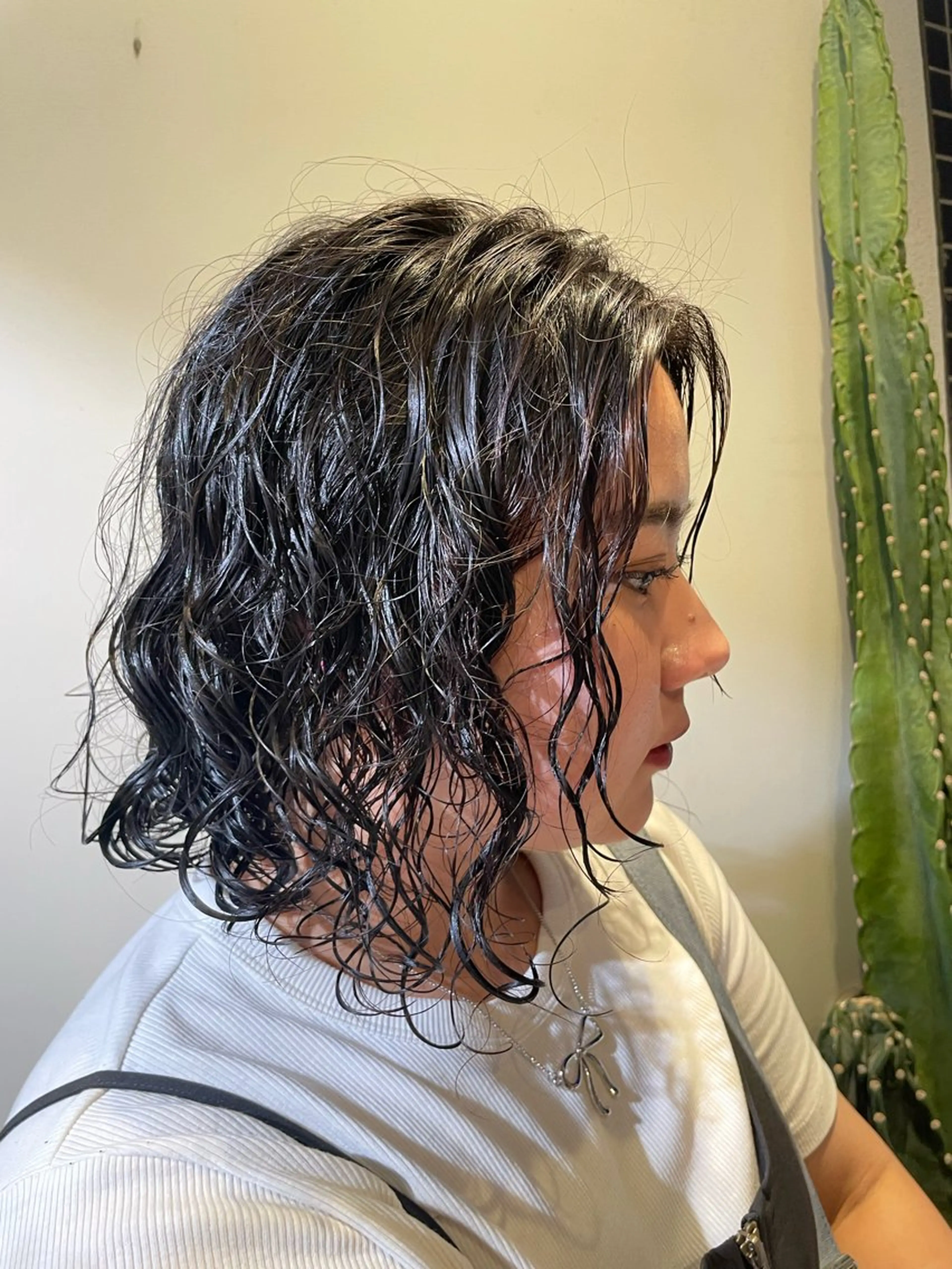 ミディアム パーマ Toiro 横浜所属・🎀レイヤー/パーマ カラー/ai🎀のヘアスタイル