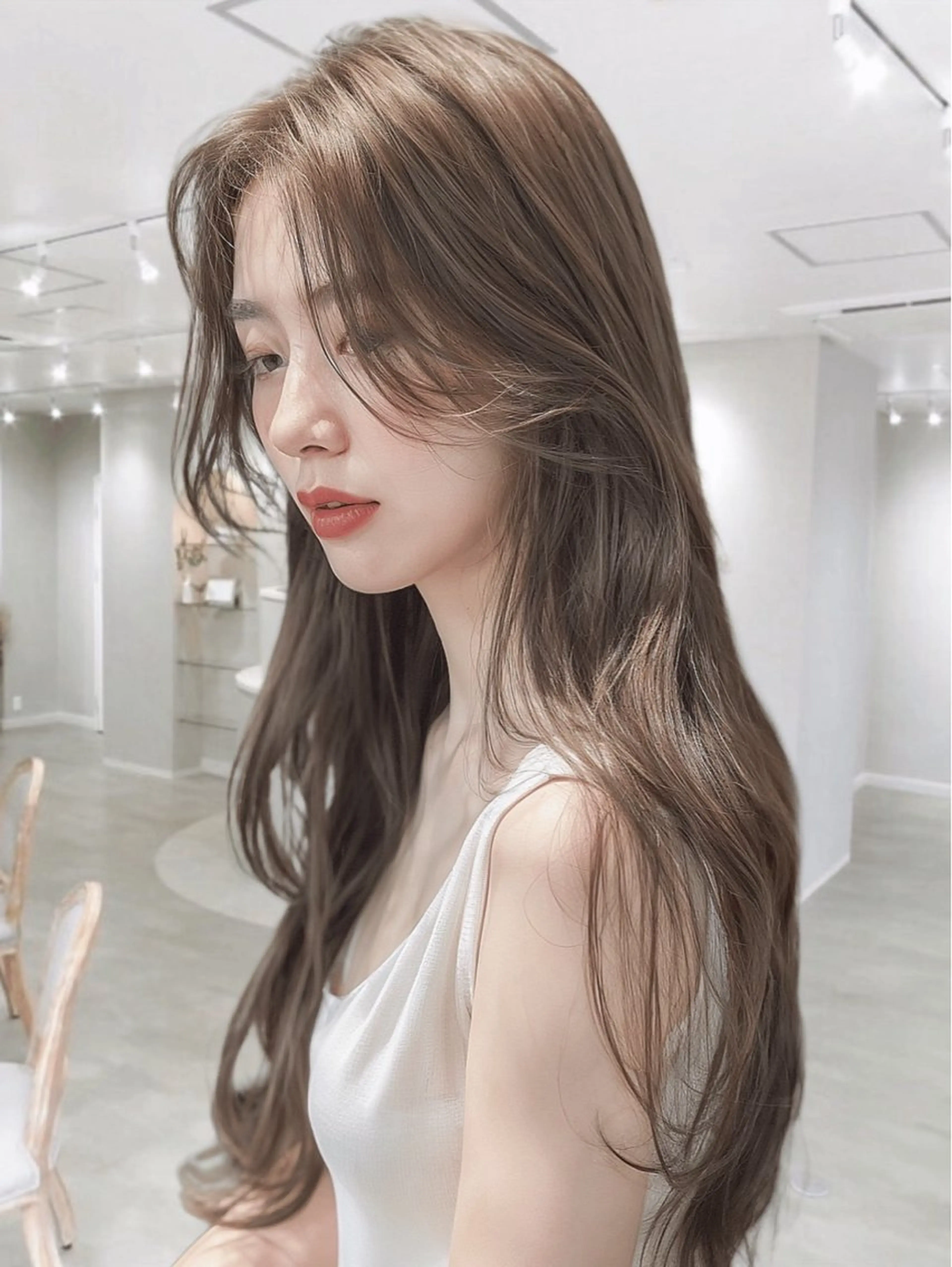 ※Wカラー(ブリーチなし)の写真