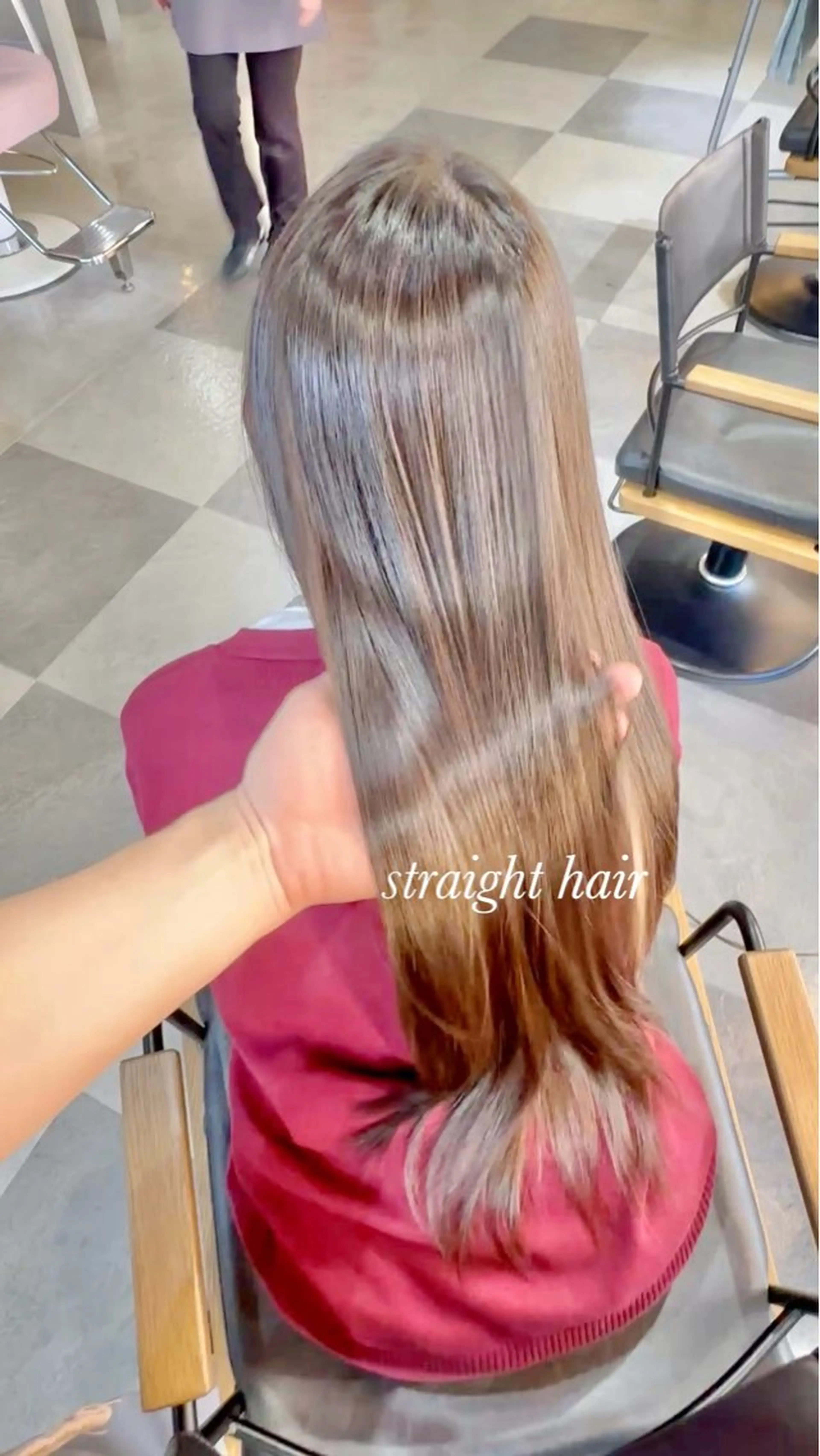 ロング 縮毛矯正 髪質改善|縮毛矯正 ◎店長◎Keitaのヘアスタイル