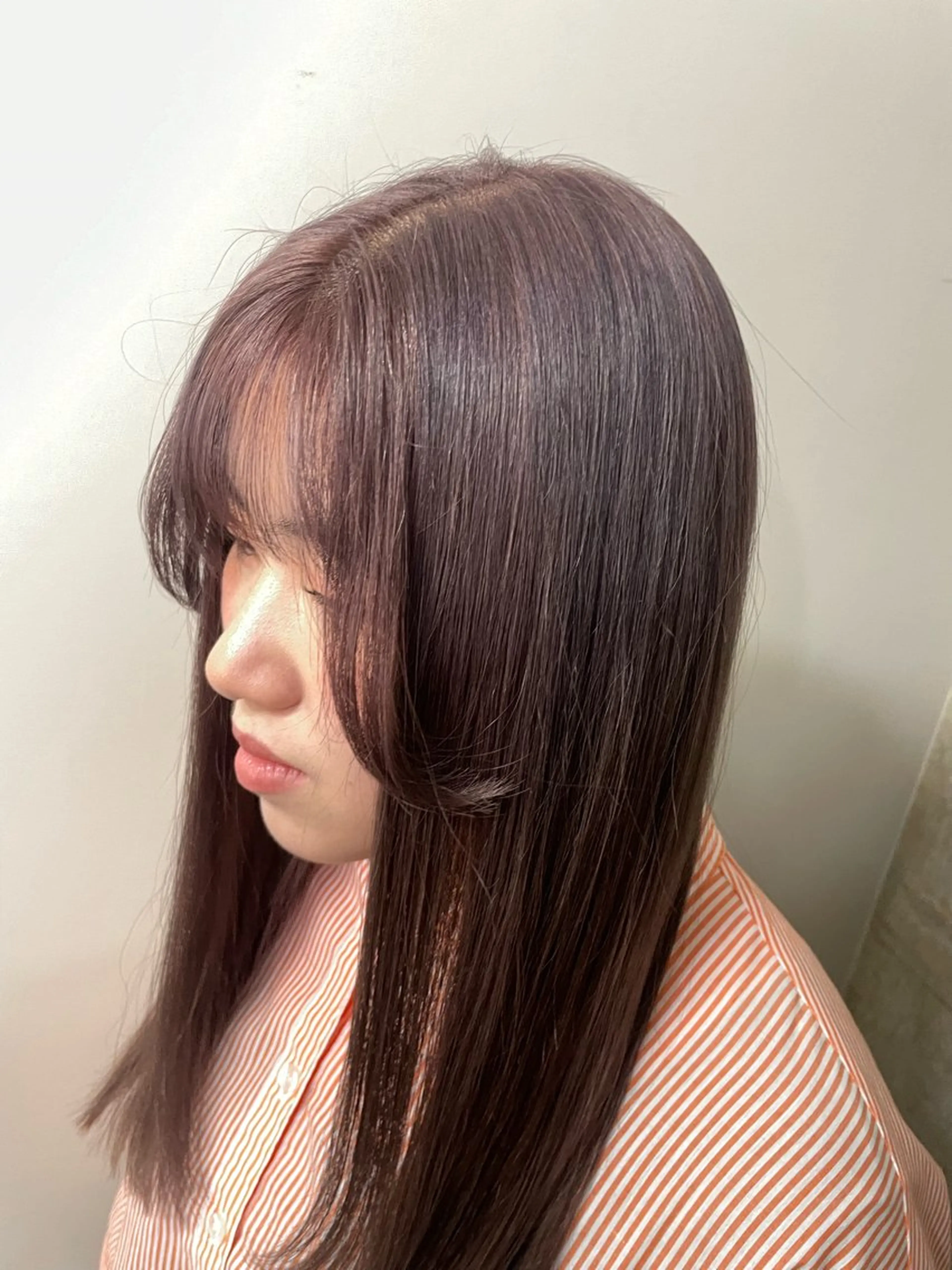 ロング カラー ベージュカラー ピンクカラー ピンクベージュ ヘアカラー ニュアンスカラー/ 🫧レミ(坊主)のヘアスタイル