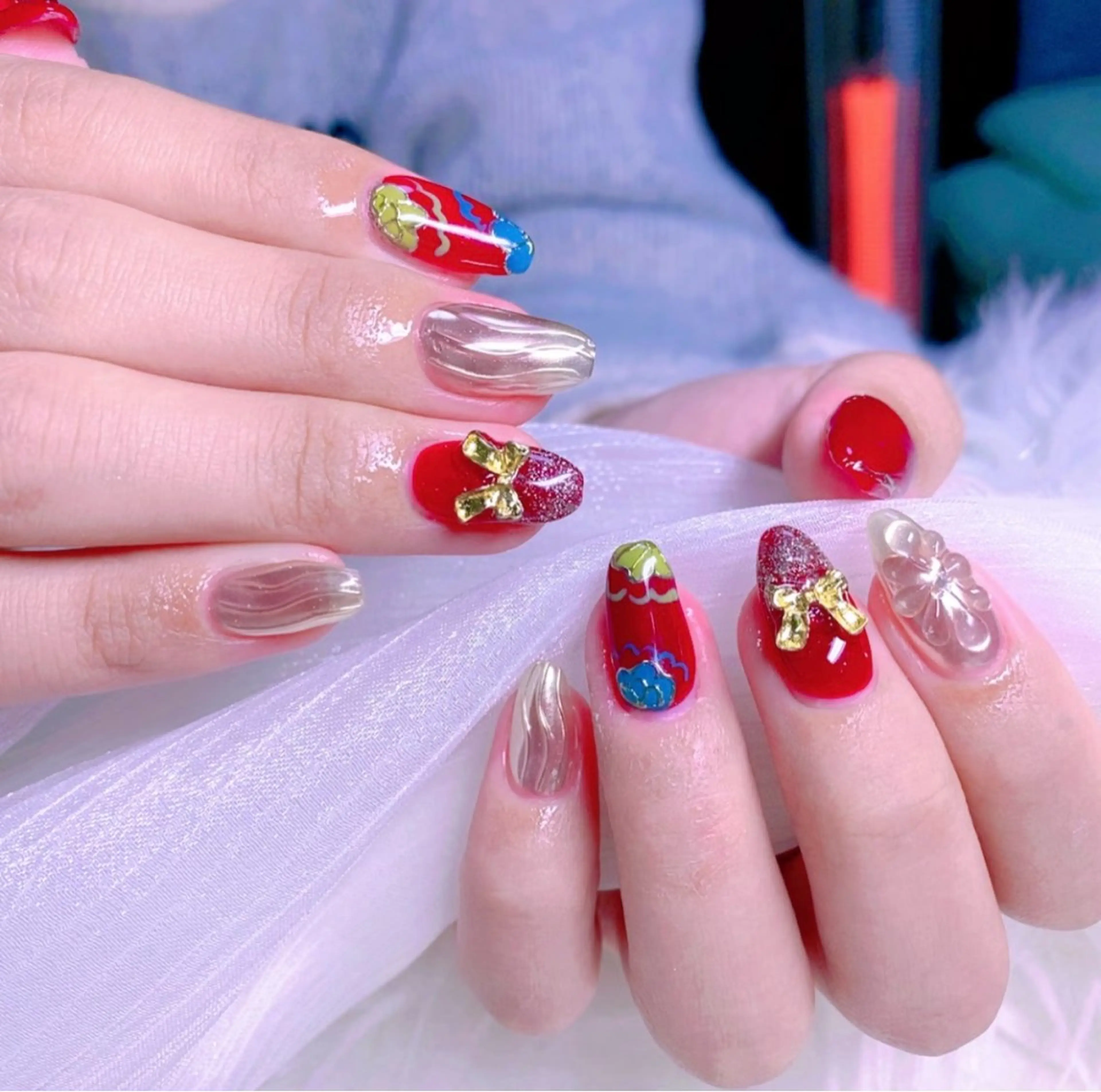 ネイル ハンドネイル ╹◡╹Mimoミモ Eye&Nailのマツエク・マツパデザイン