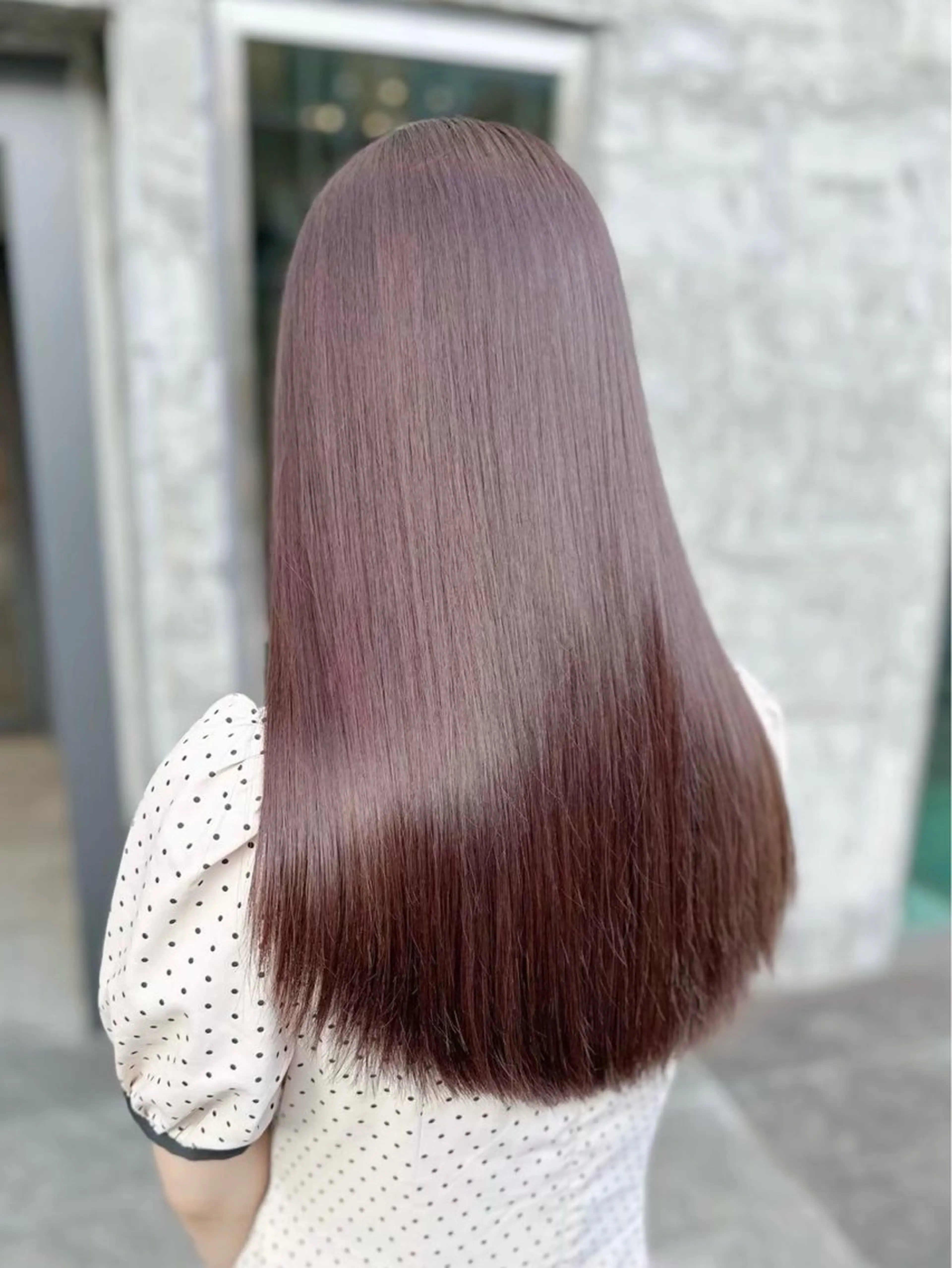 ロング カラー パーマ ヘアアレンジ メンズ キッズ ヘアカラー トリートメント レイヤー×ハイトーン / mihana🪐のヘアスタイル