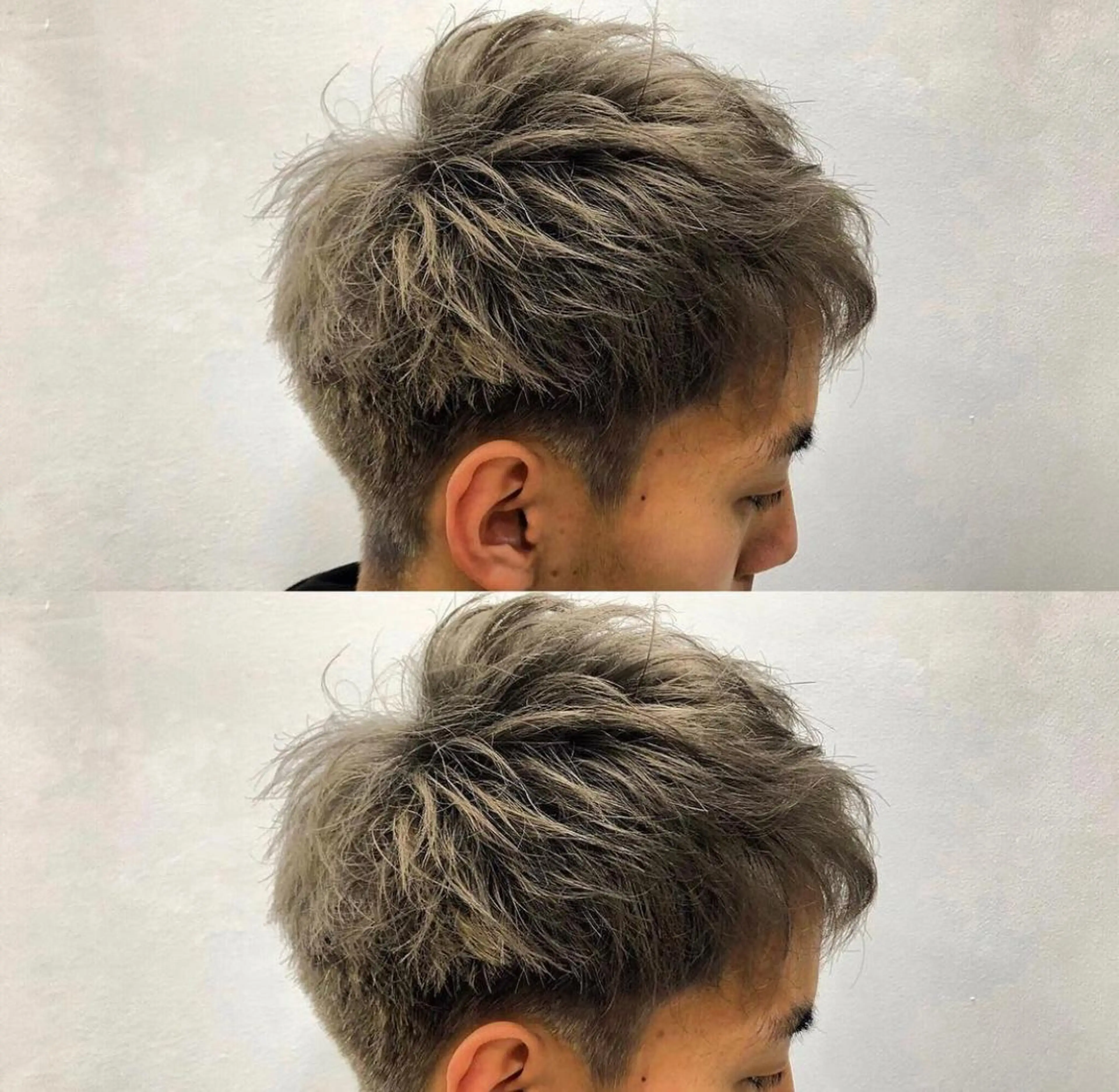 【ご新規様限定】🔥メンズカット＋ワンカラー（白髪染めも可）🔥#ワインレッド#ブルーブラック#韓国風#マッシュの写真