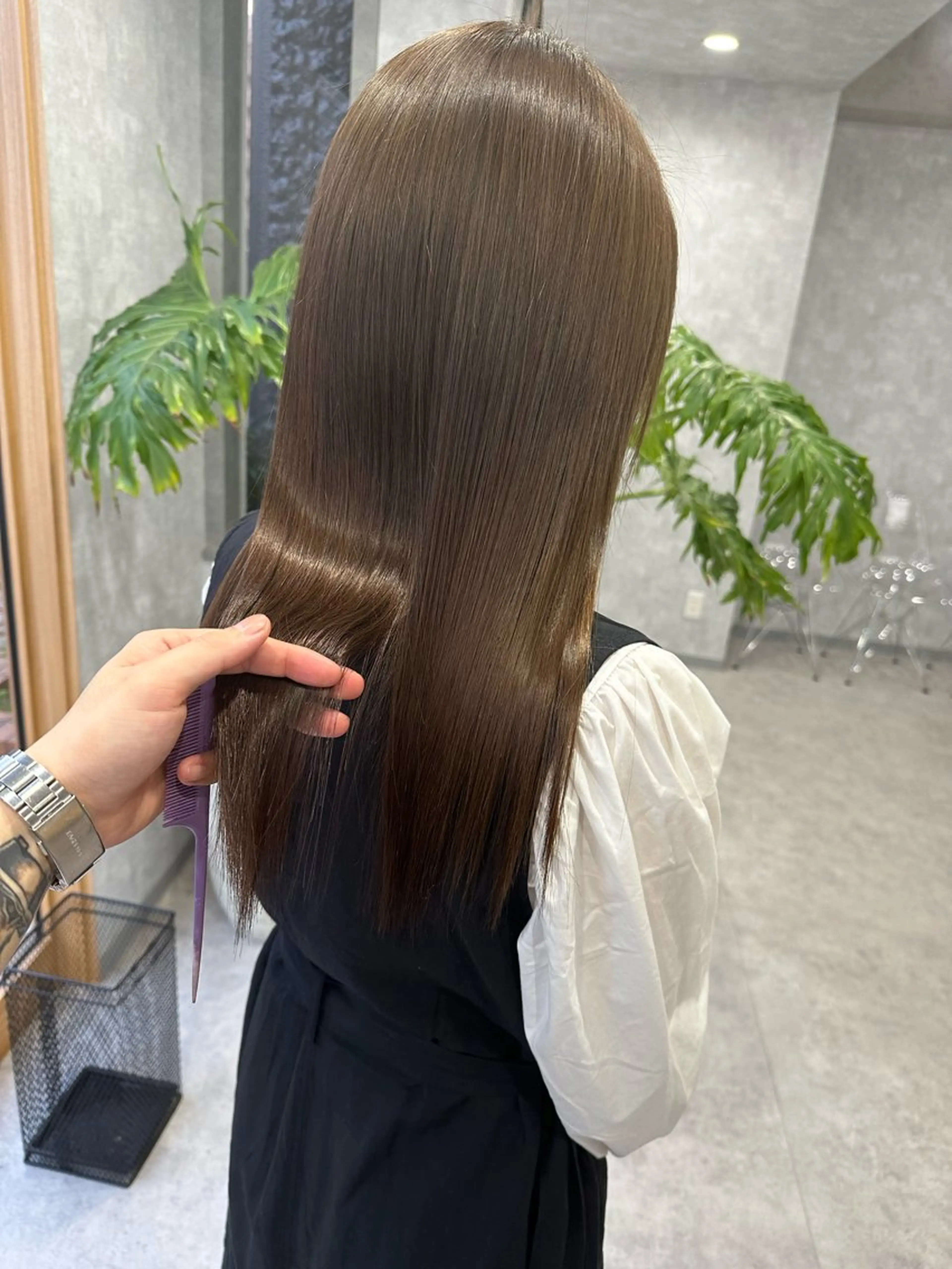 カラー miyon京都烏丸所属・山本 竜輔のヘアスタイル