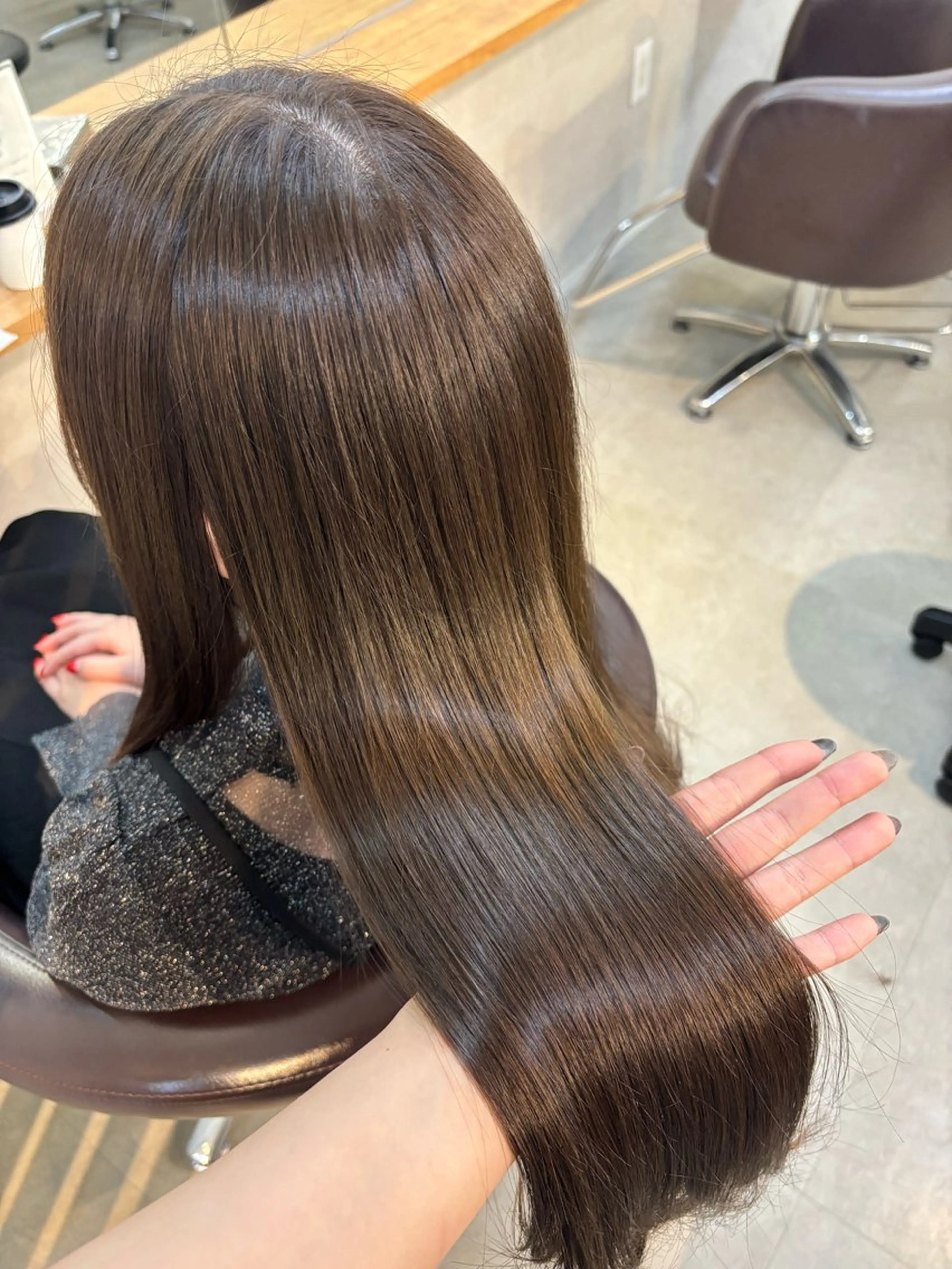 ロング カラー カット ヘアカラー 🎀Maho🎀ボブ × 髪質改善のヘアスタイル