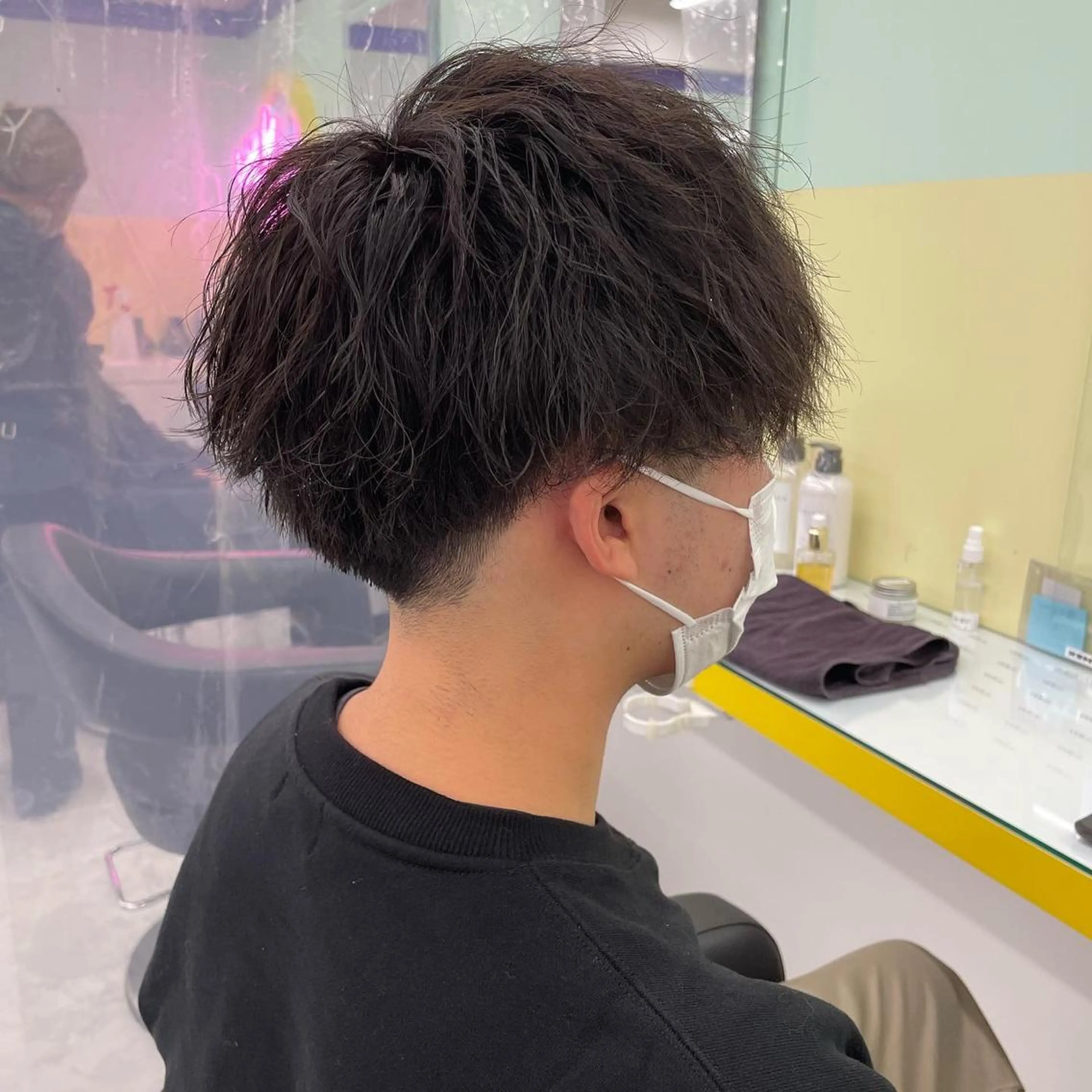 パーマ メンズ 横浜メンズパーマ🔥 大野賢人のヘアスタイル