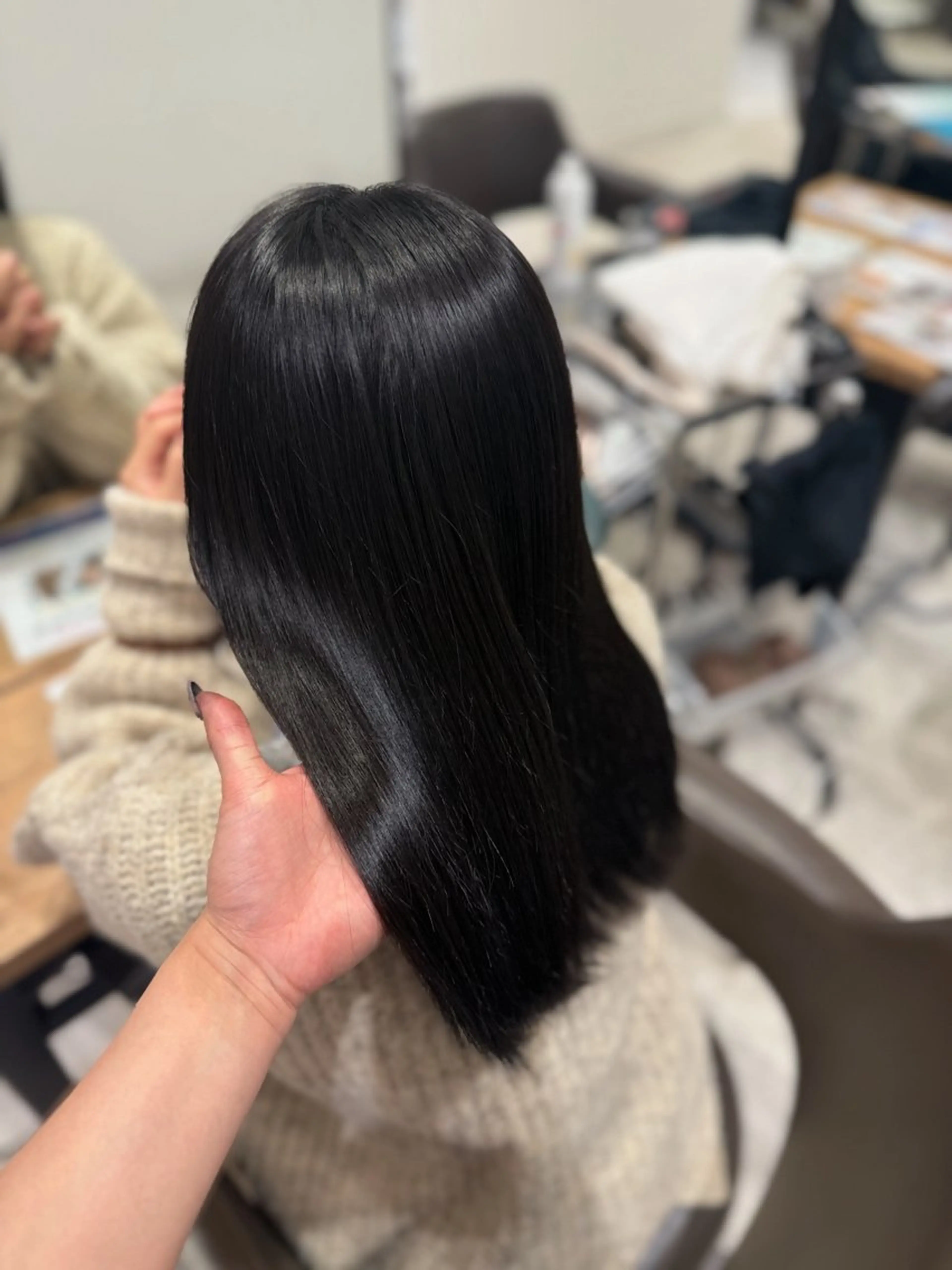 カラー ヘアカラー トリートメント Lee天王寺 Rinのヘアスタイル