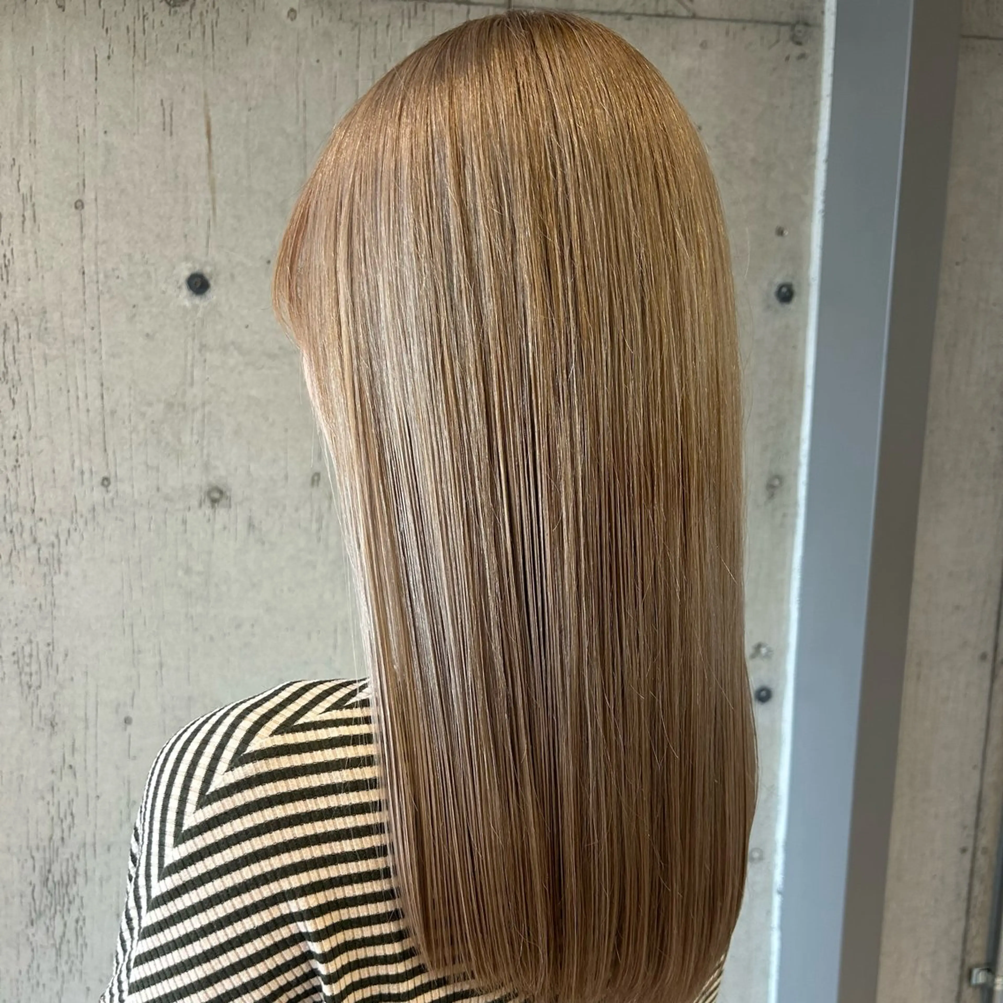 ロング カラー 🤡暖色レイヤー 🤡みさきのヘアスタイル