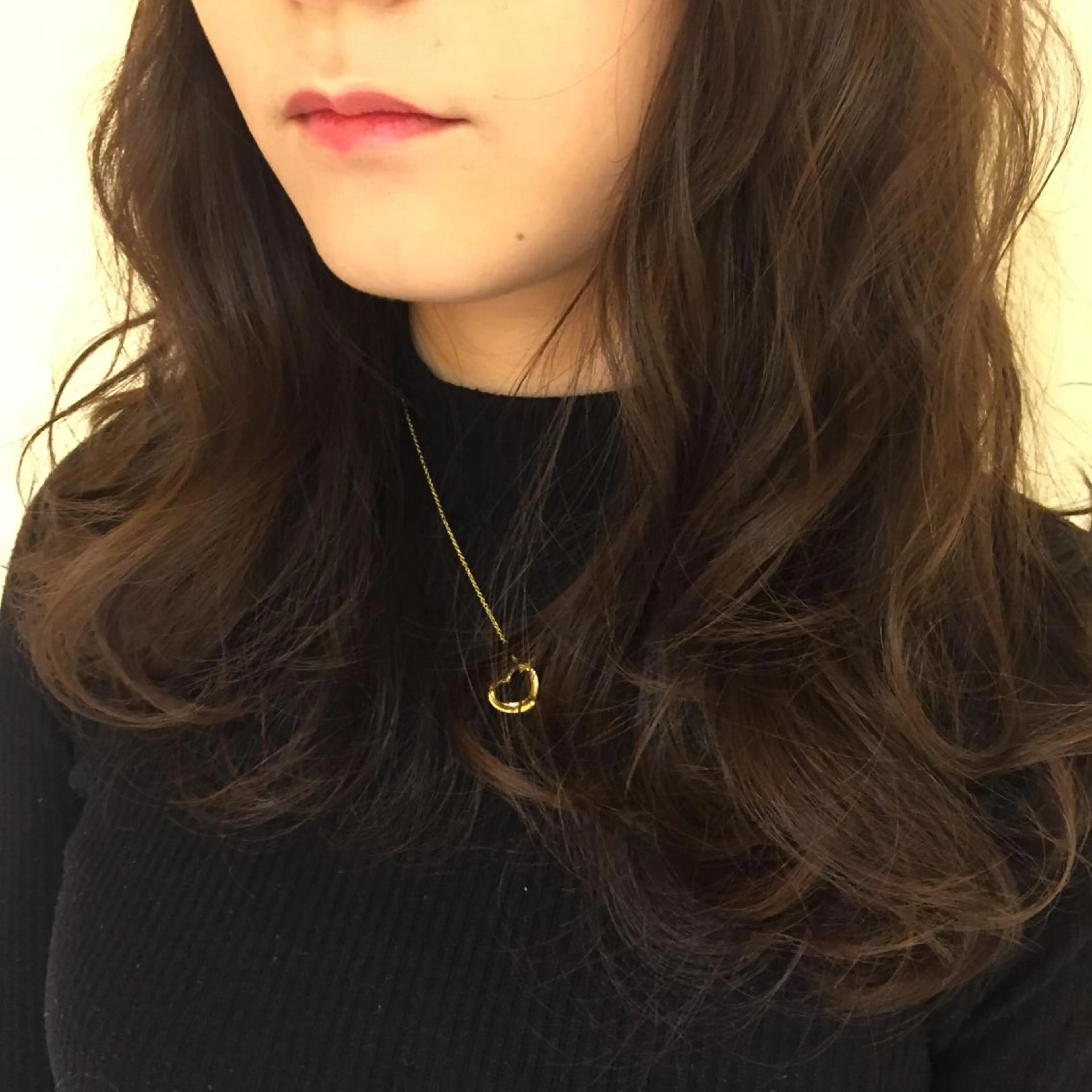 セミロング カラー 加藤 綾華のヘアスタイル