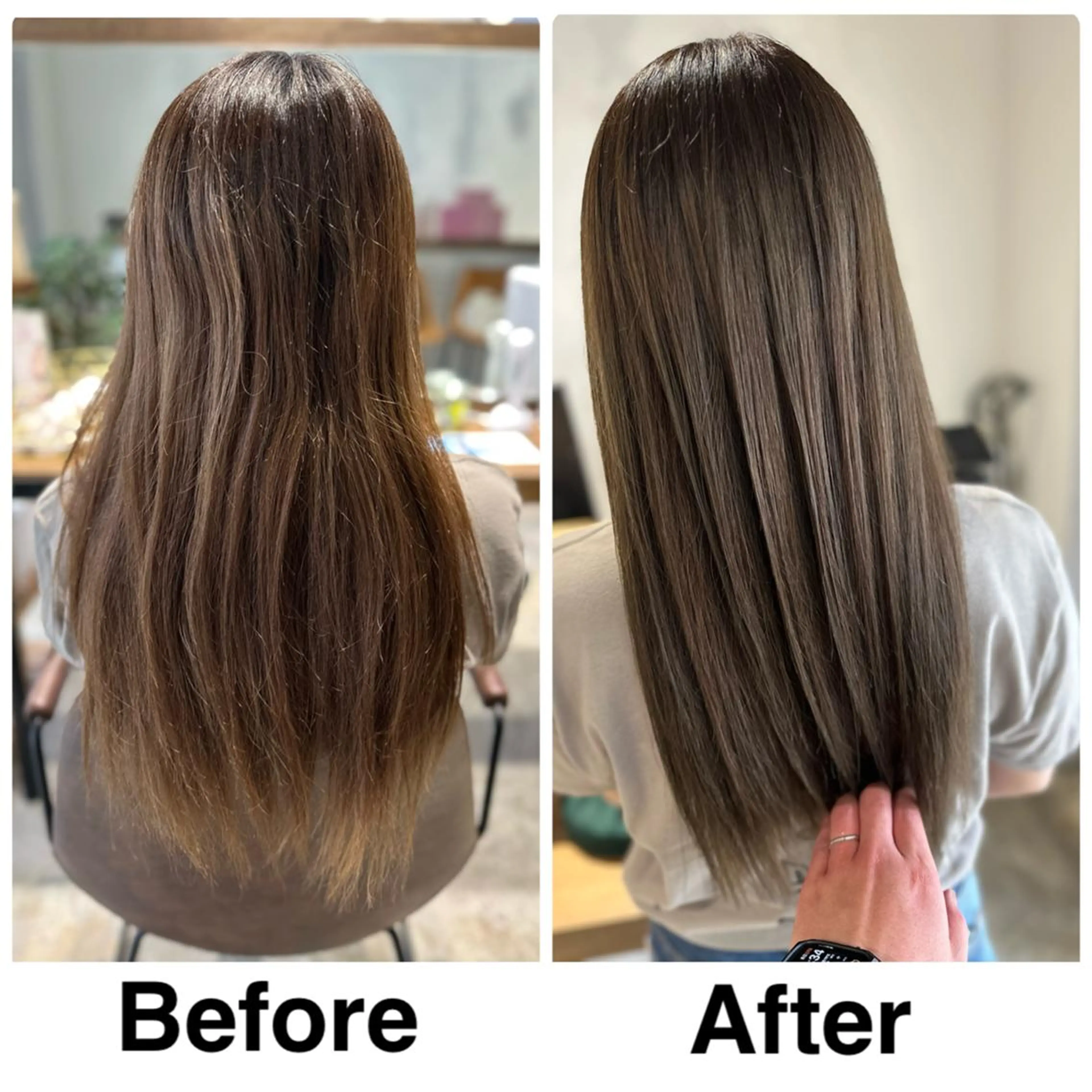 ロング トリートメント U-REALM kawasakiのヘアスタイル