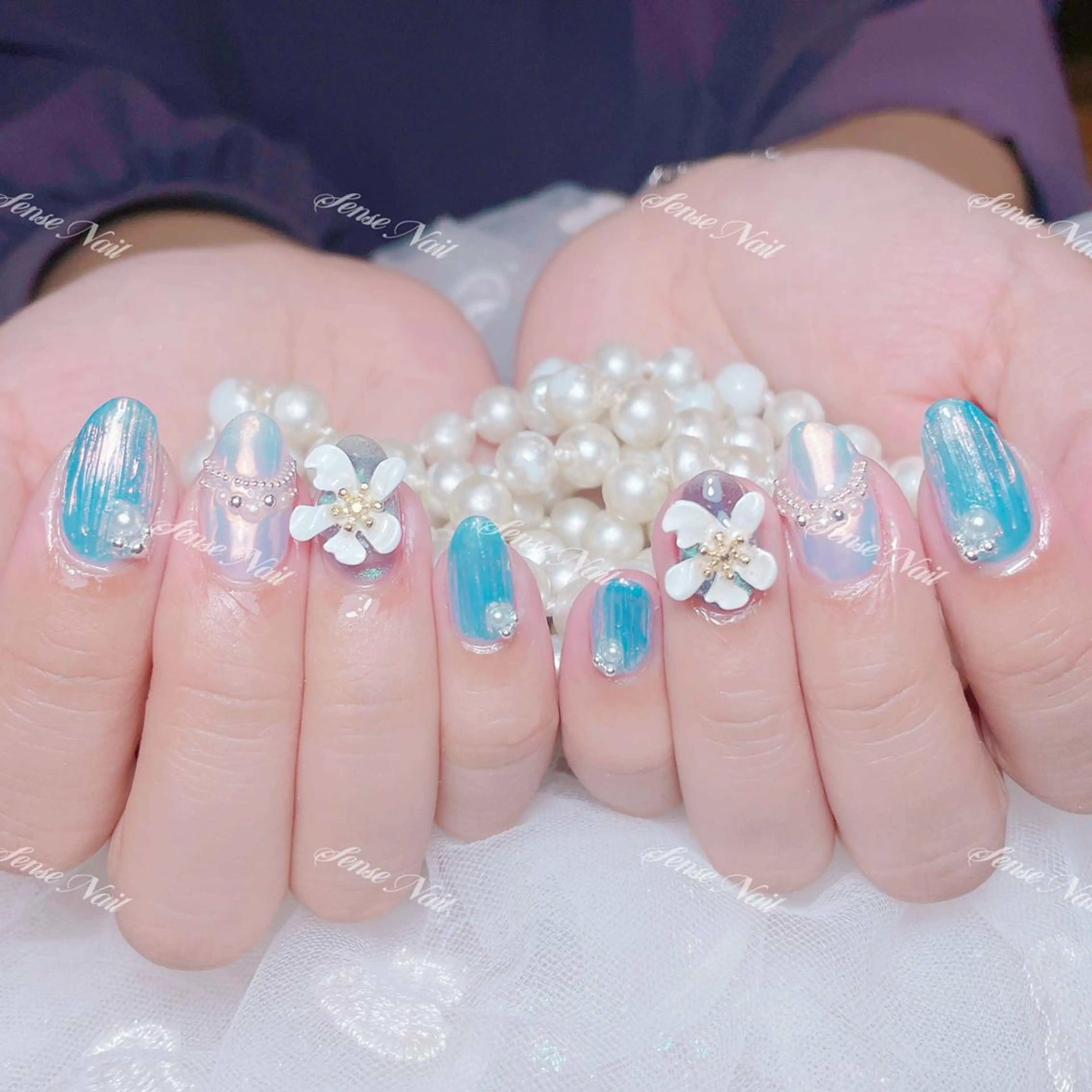 ネイル ハンドネイル ハンドケア 🎀Sense Nail渋谷店🎀のネイルデザイン