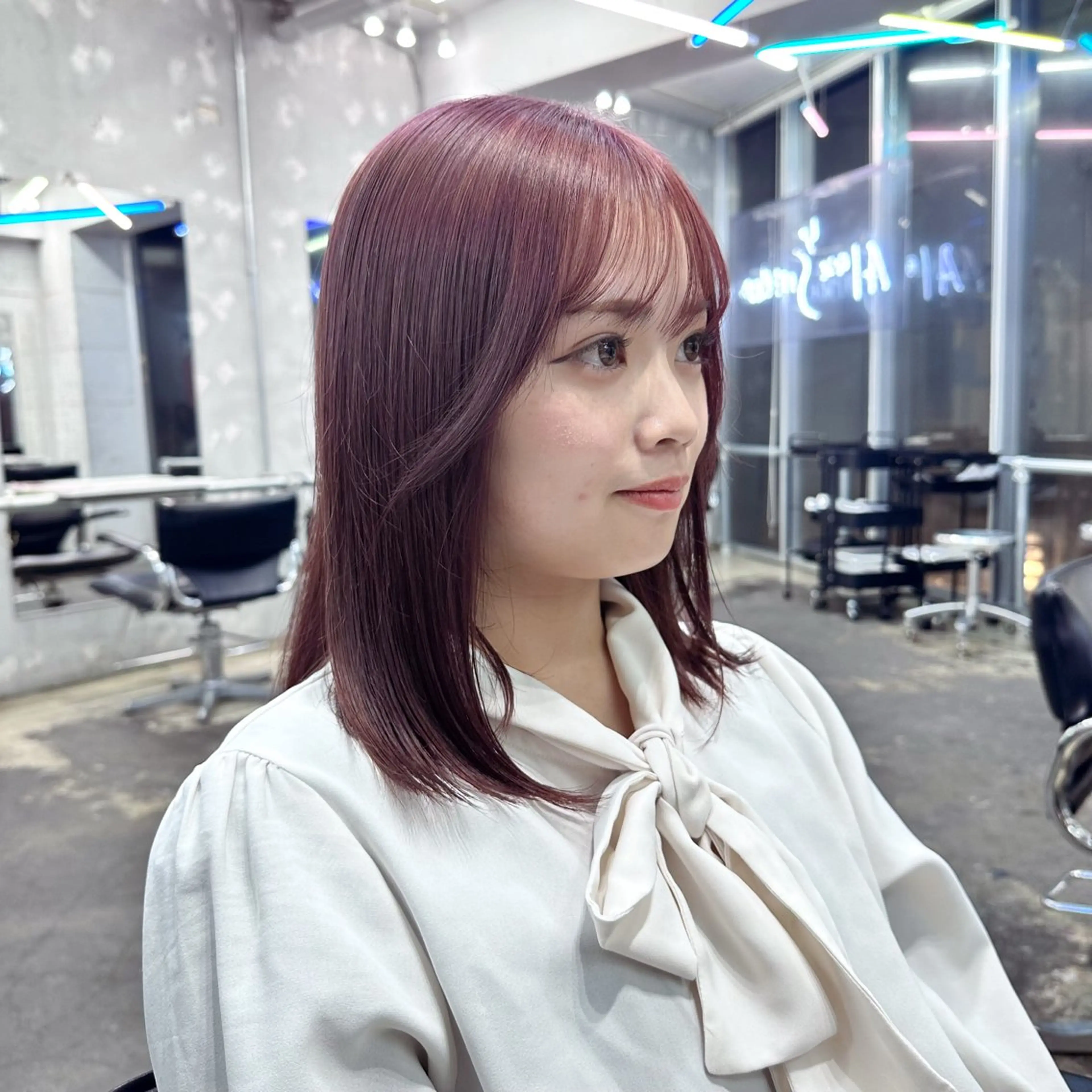 ロング カラー ヘアアレンジ 🎀モテ暖色× エクステ🎀あかりのヘアスタイル