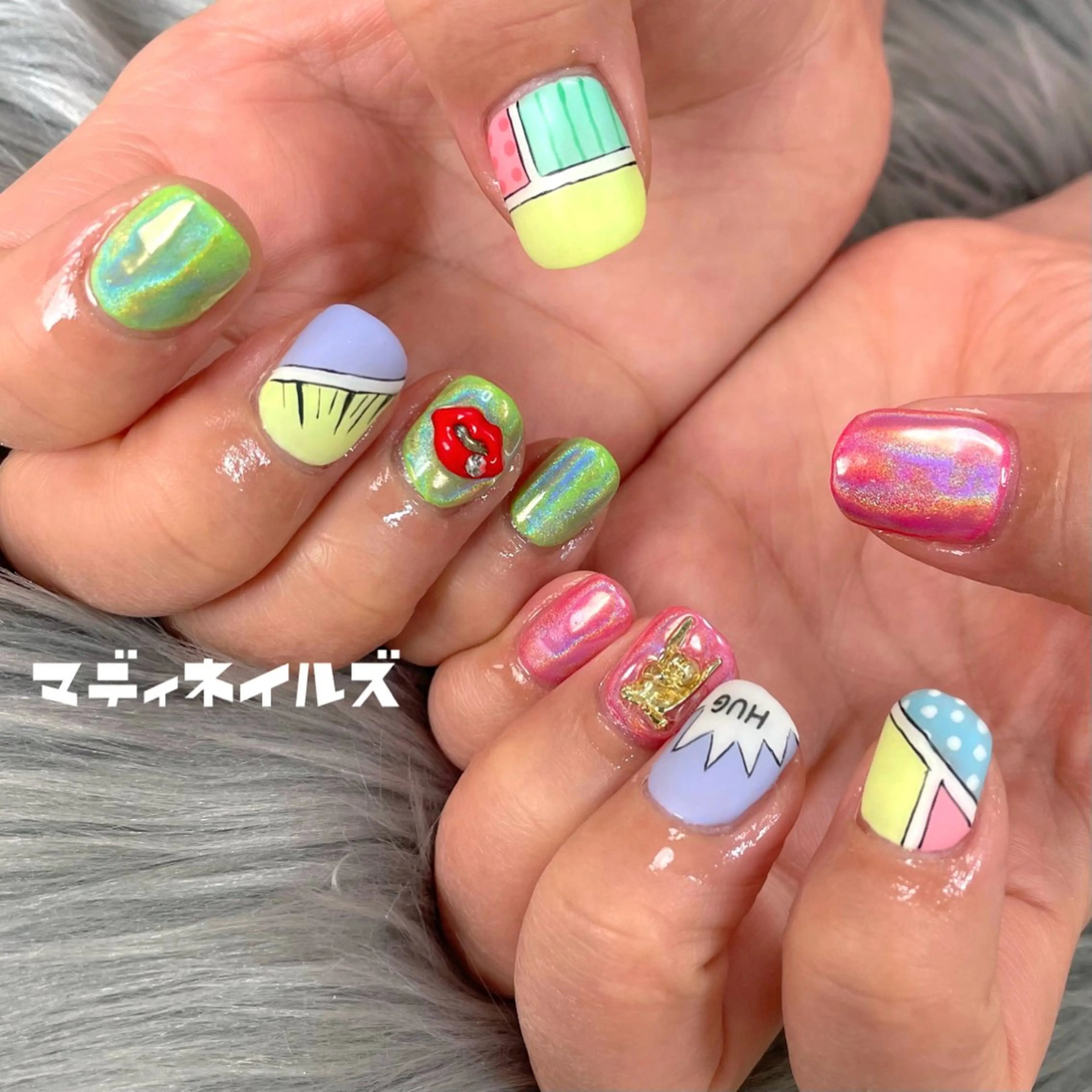 ネイル MADDYNAILS ✴︎柏痛ネイルのネイルデザイン