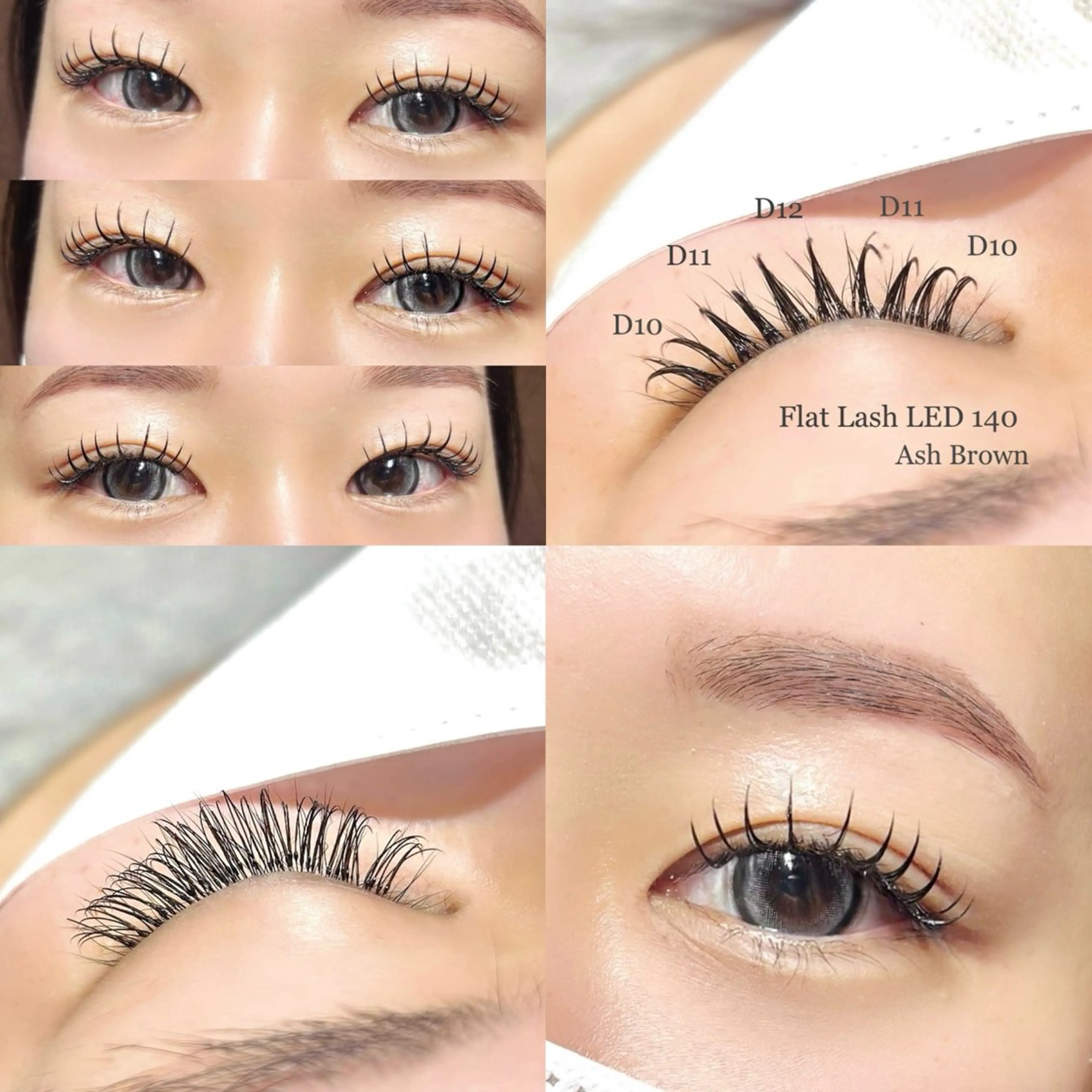 マツエク・マツパ フラットラッシュ マツエク SALON de　LUPIA所属・u ...のマツエク・マツパデザイン