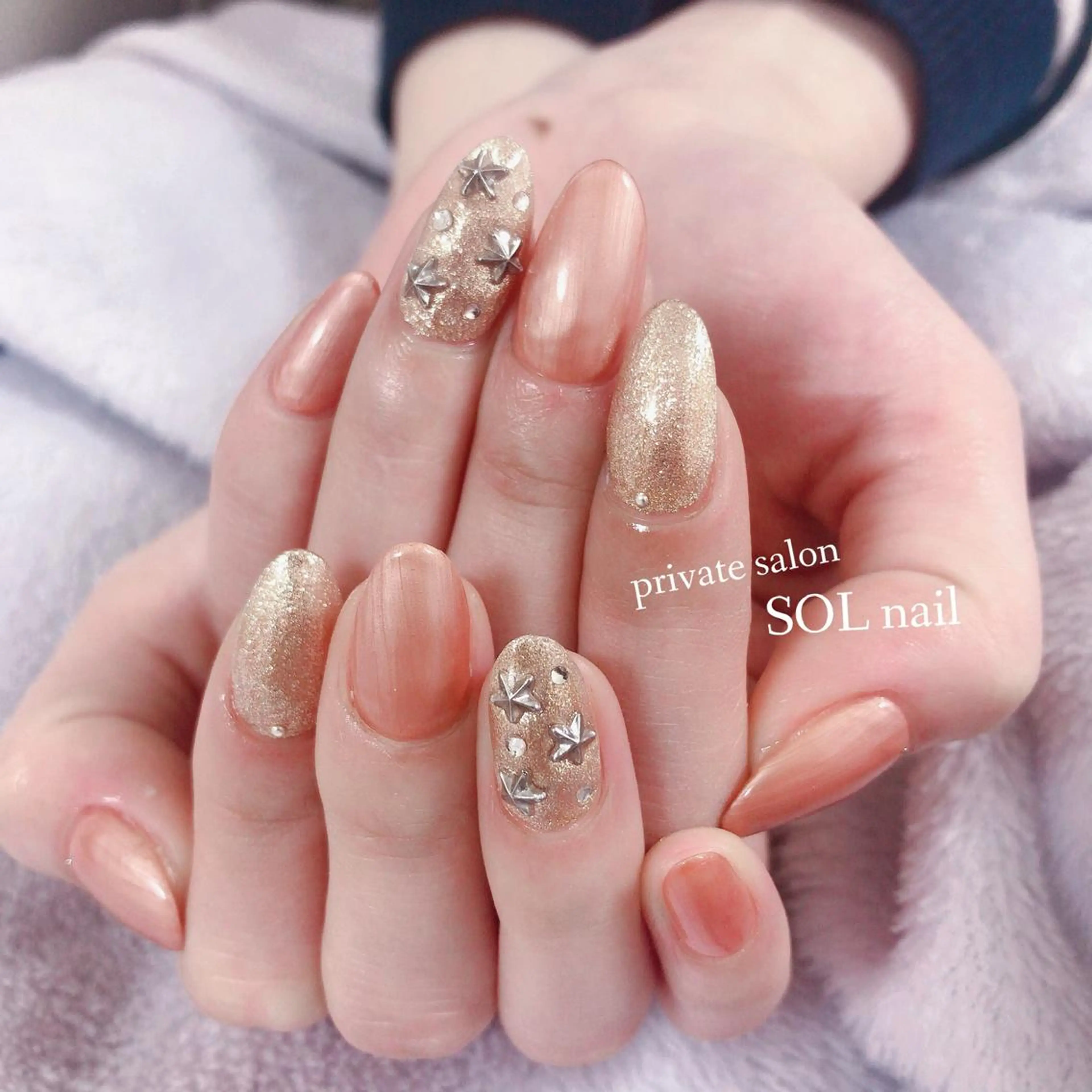 ネイル ハンドネイル SOL NAILのネイルデザイン