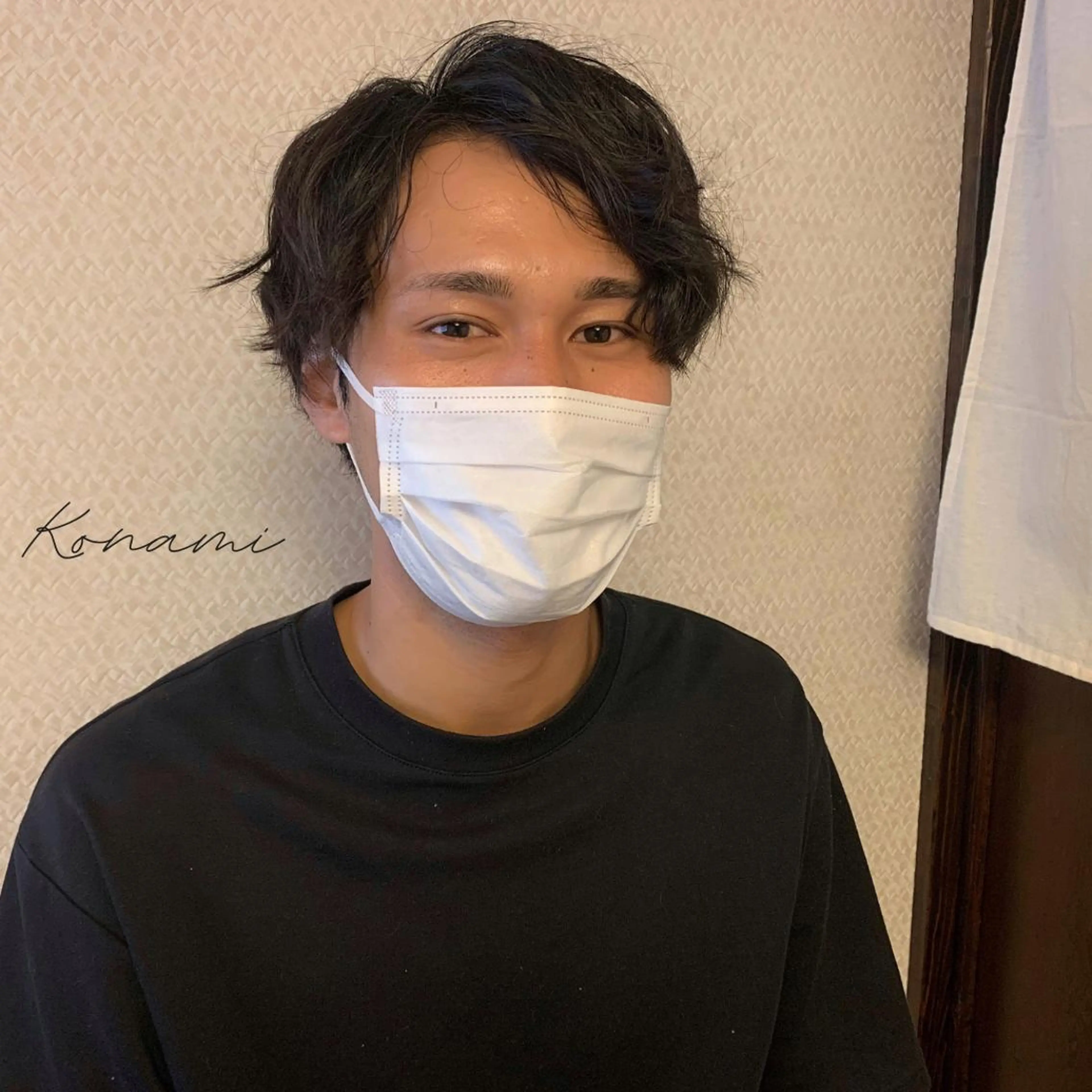 メンズ アイブロウ メンズアイブロウ シードリン 府内店 小波のヘアスタイル