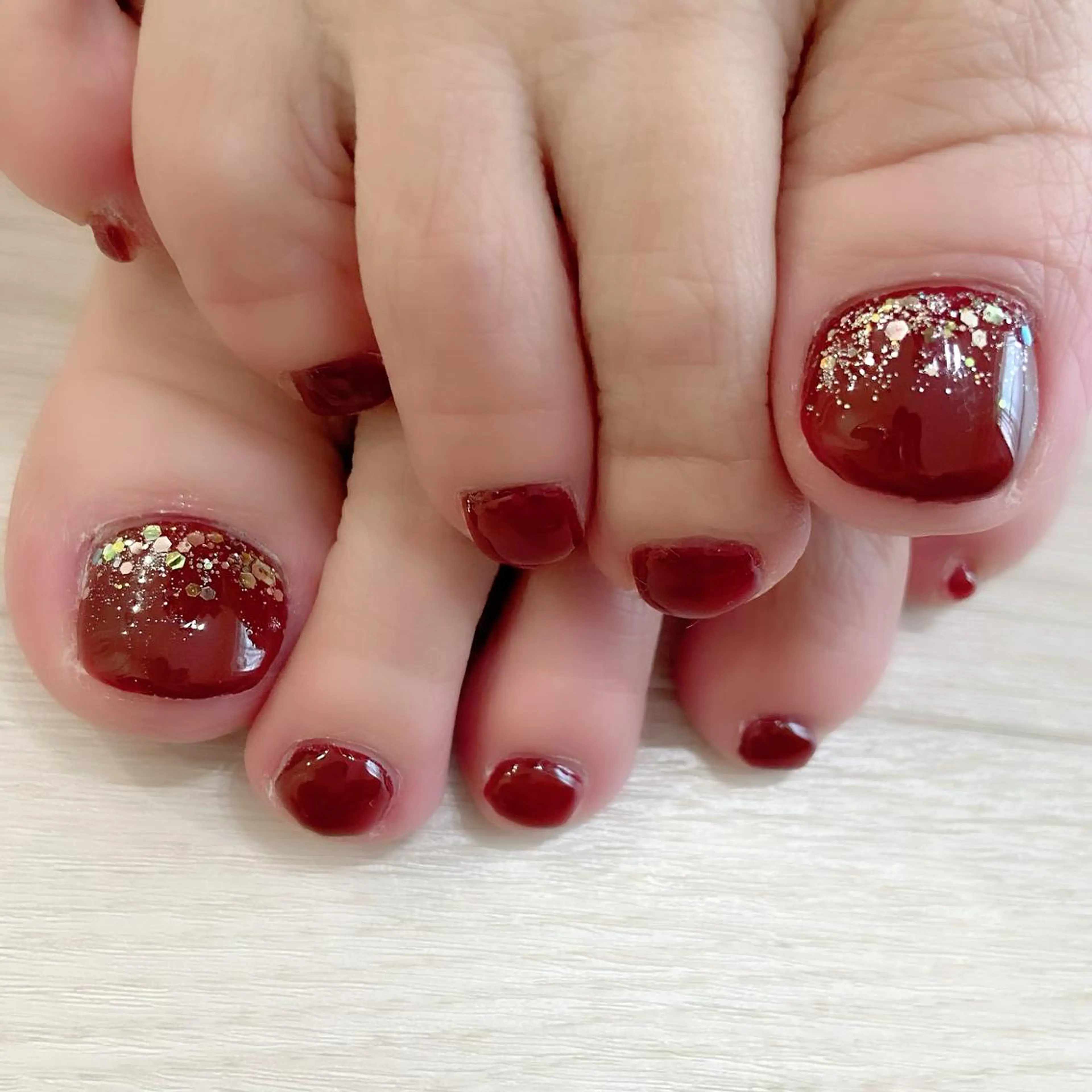 フットワンカラーの写真