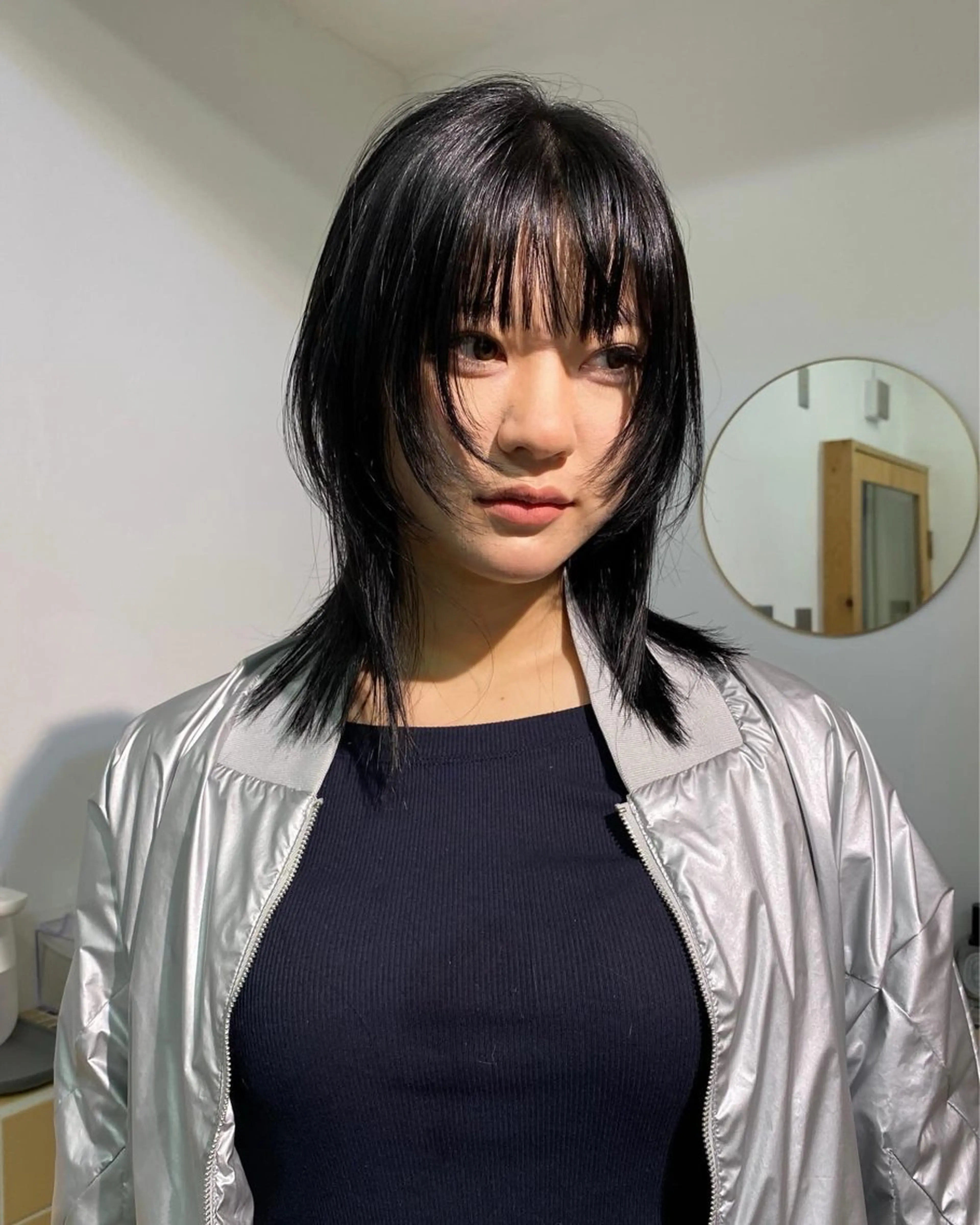 ミディアム カラー iroha/ n.w.h🎀のヘアスタイル