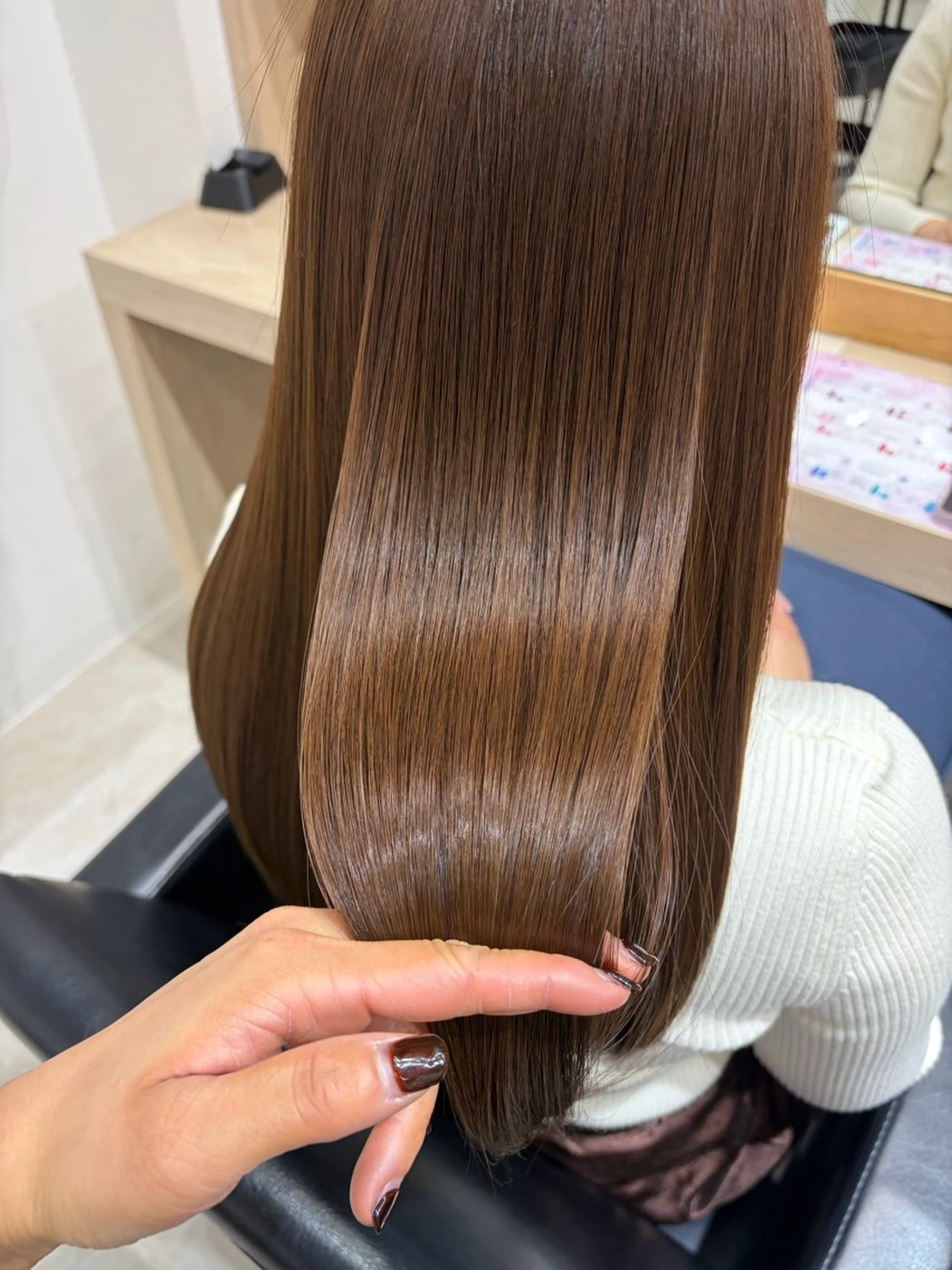 ロング カラー 【ニュアンスカラー・ 髪質改善】スズキカナのヘアスタイル