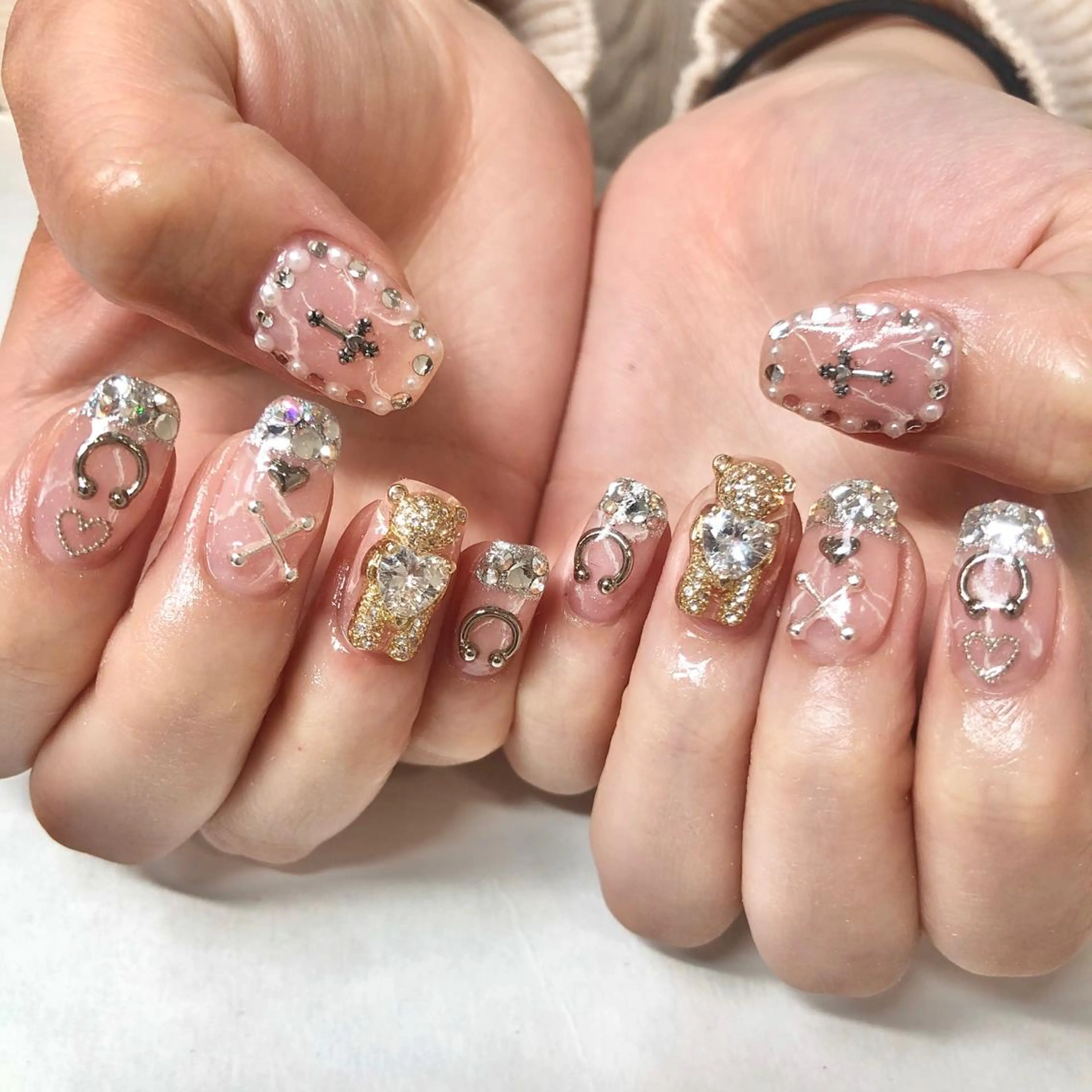 ネイル ハンドネイル 🎀AYAKO 🎀中韓ネイルのネイルデザイン