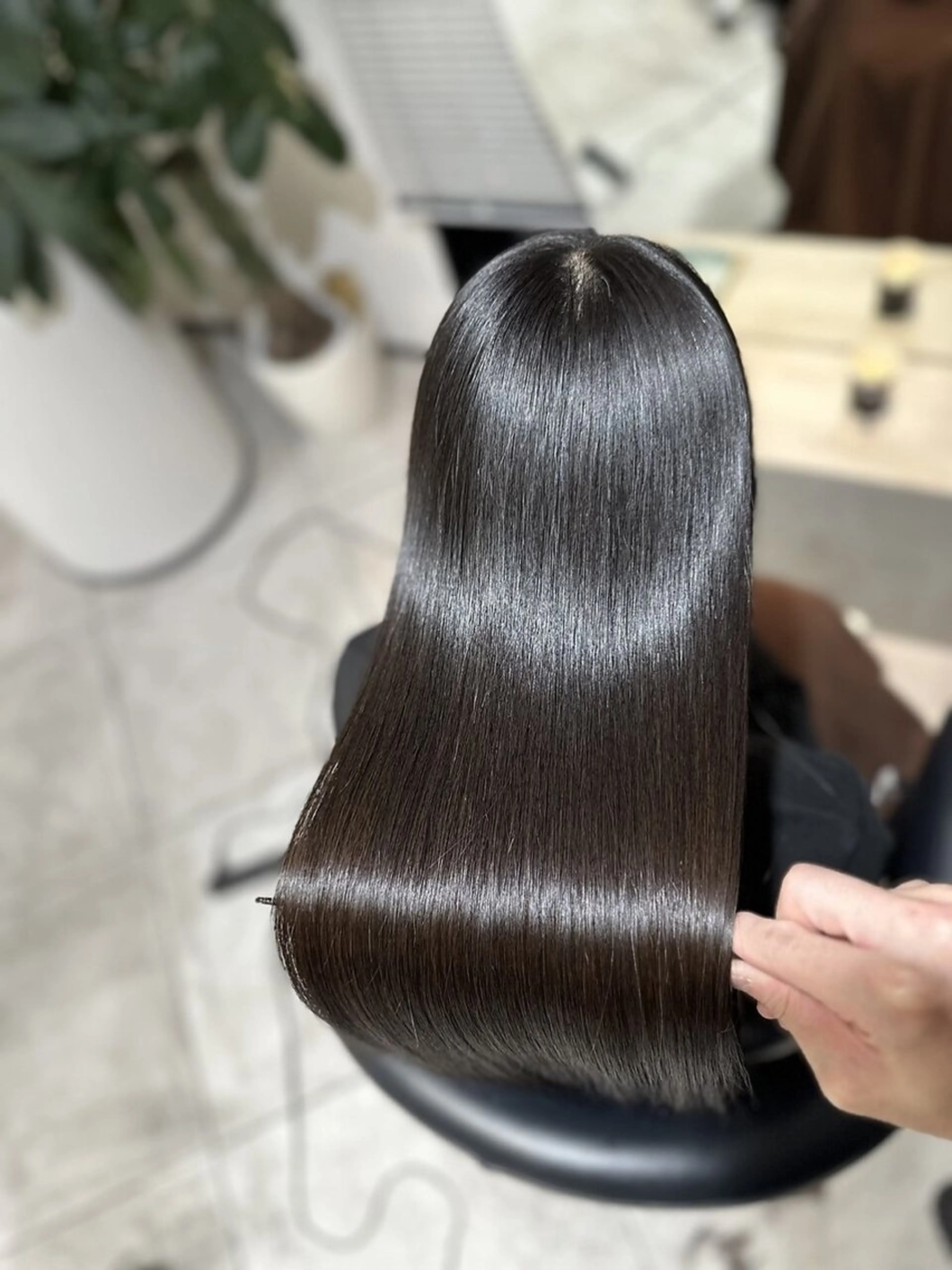 ロング カット 縮毛矯正 トリートメント 美髪矯正🫧艶髪特化 🫧関口太郎のヘアスタイル