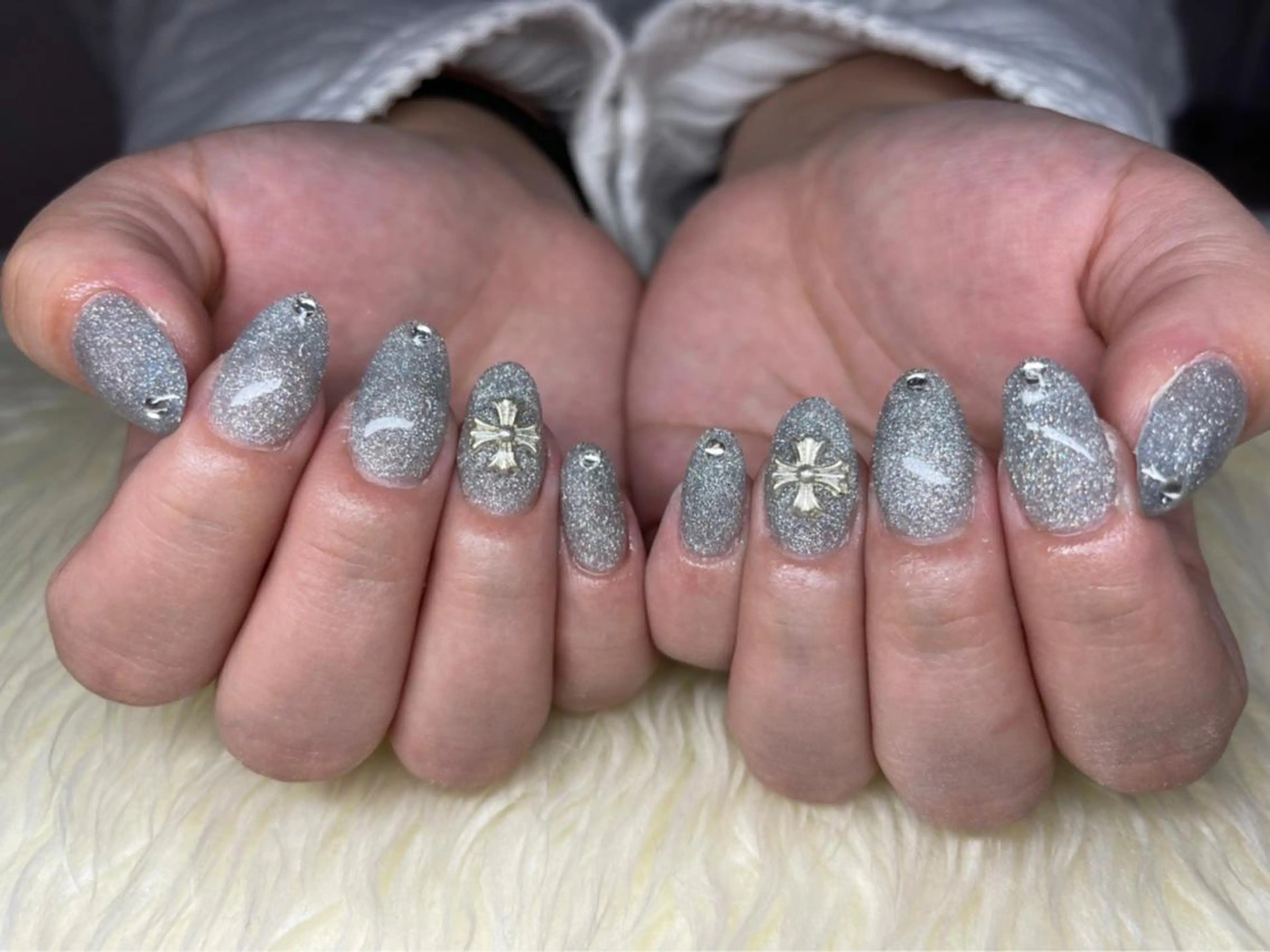 ネイル 長さ出し ジェルネイル 韓国ネイル マグネットネイル 持ち込み ハンドネイル Nail&eye Belire 新宿のネイルデザイン