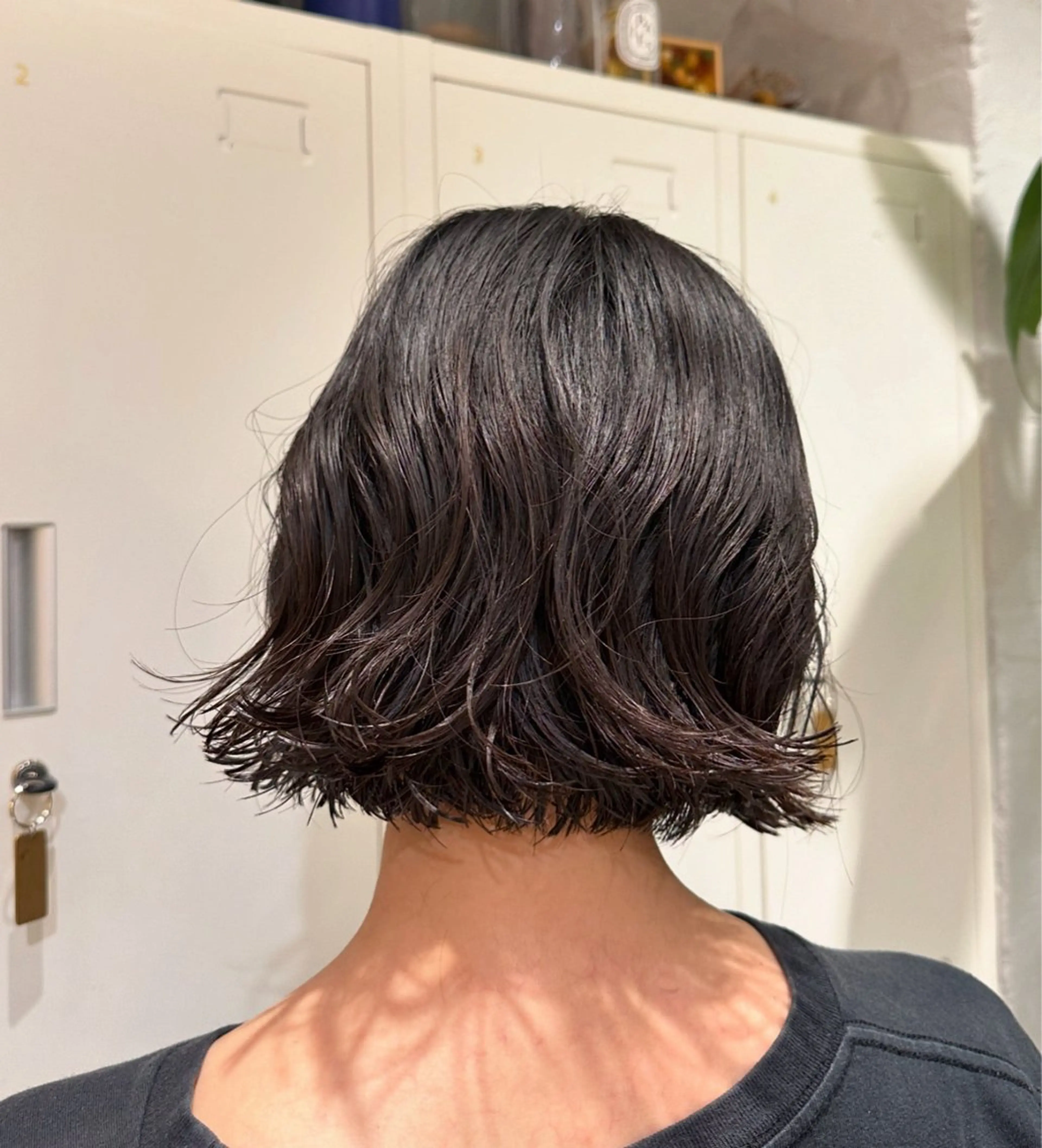 ミディアム ミディアムパーマ ボブ/ハイトーン/ foto miyu☆のヘアスタイル