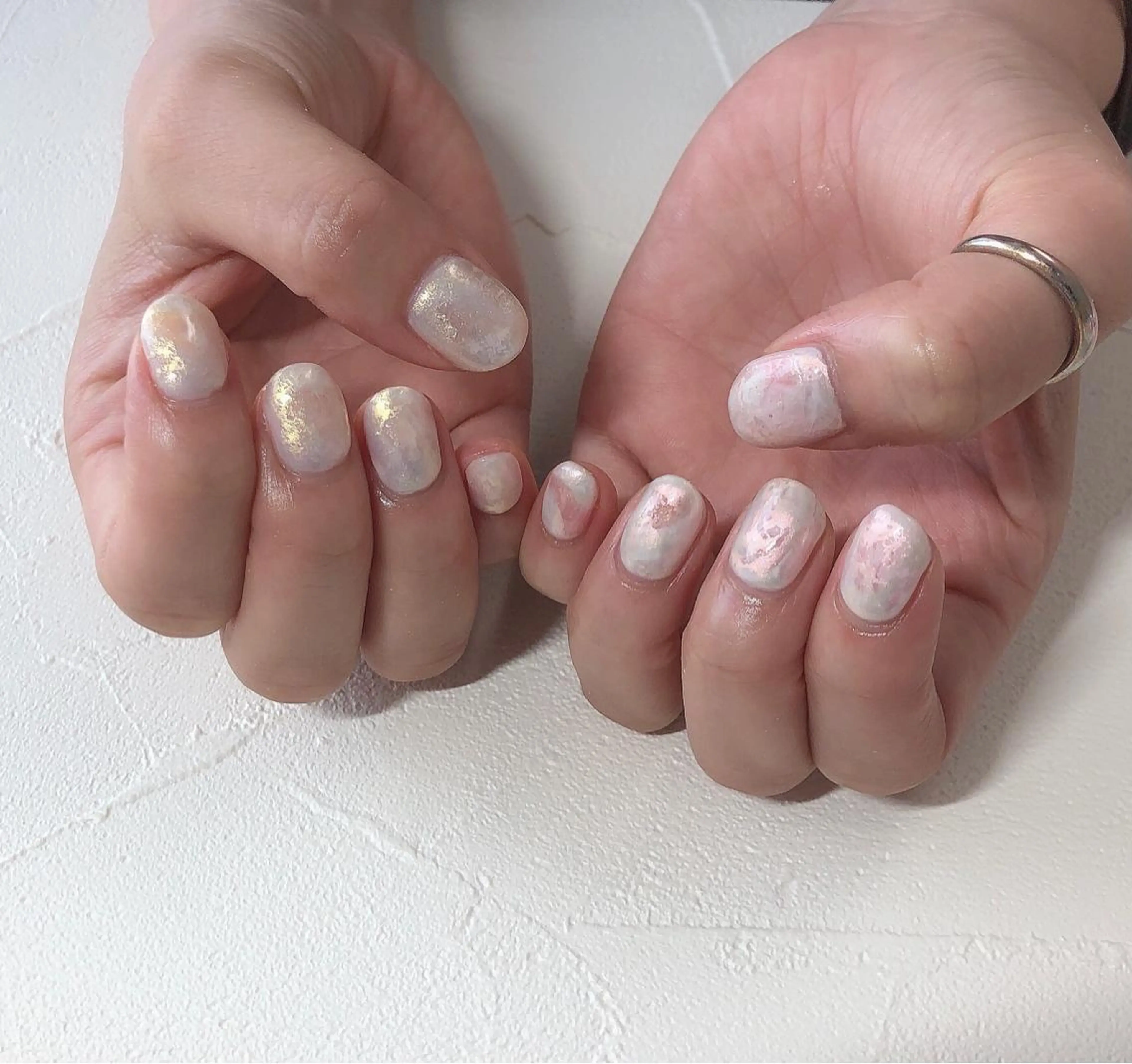 ネイル アートネイル ニュアンスネイル nails 🎀meのネイルデザイン